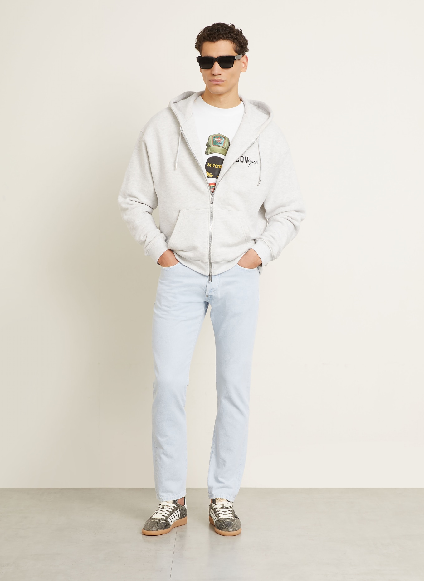 DSQUARED2 Jeans TOMBOY Extra Slim Fit: 465 LIGHT BLUE