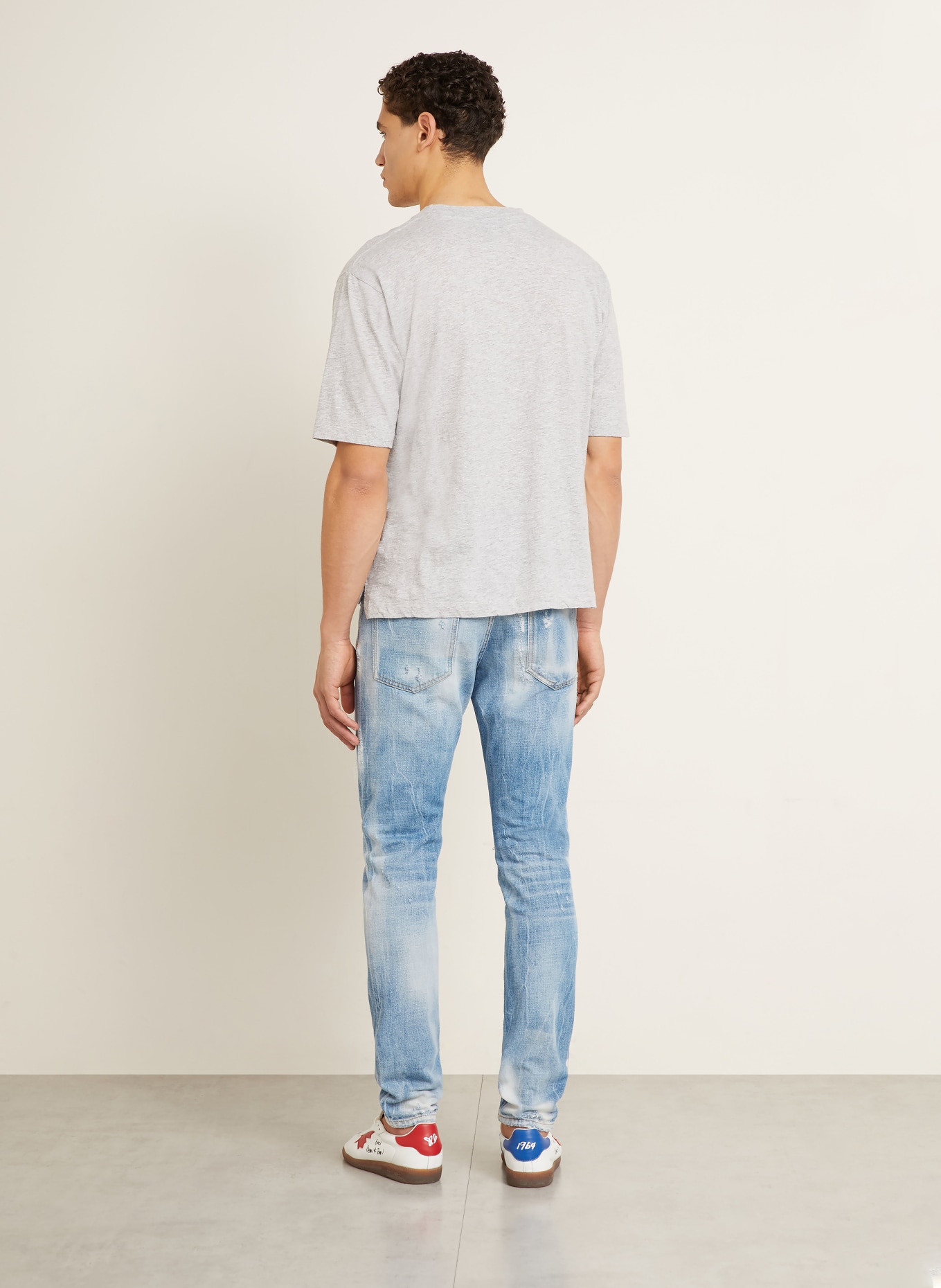 DSQUARED2 Jeans TEDDY Extra Slim Fit: 470 NAVY BLUE