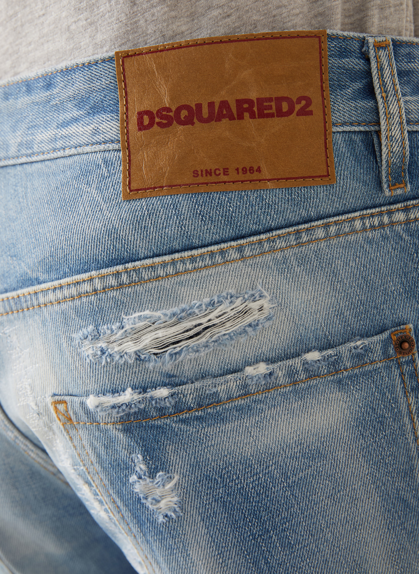 DSQUARED2 Jeans TEDDY Extra Slim Fit: 470 NAVY BLUE