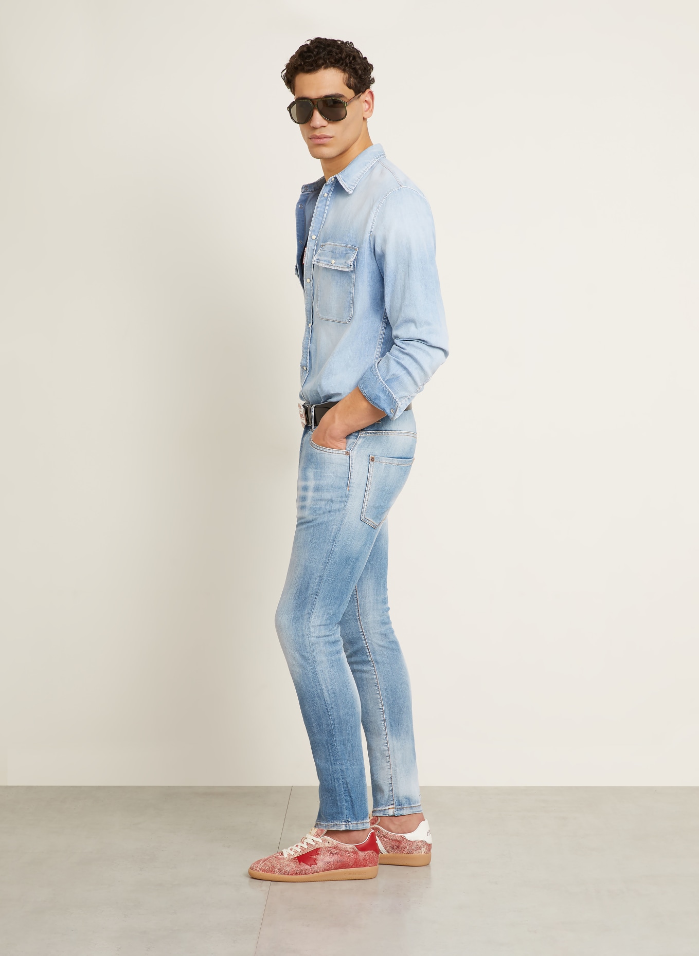 DSQUARED2 Jeans Extra Slim Fit: 470 NAVY BLUE