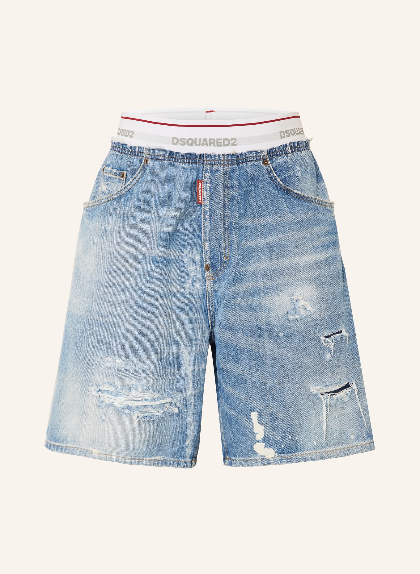 DSQUARED2 jeansshort: 470 NAVY BLUE