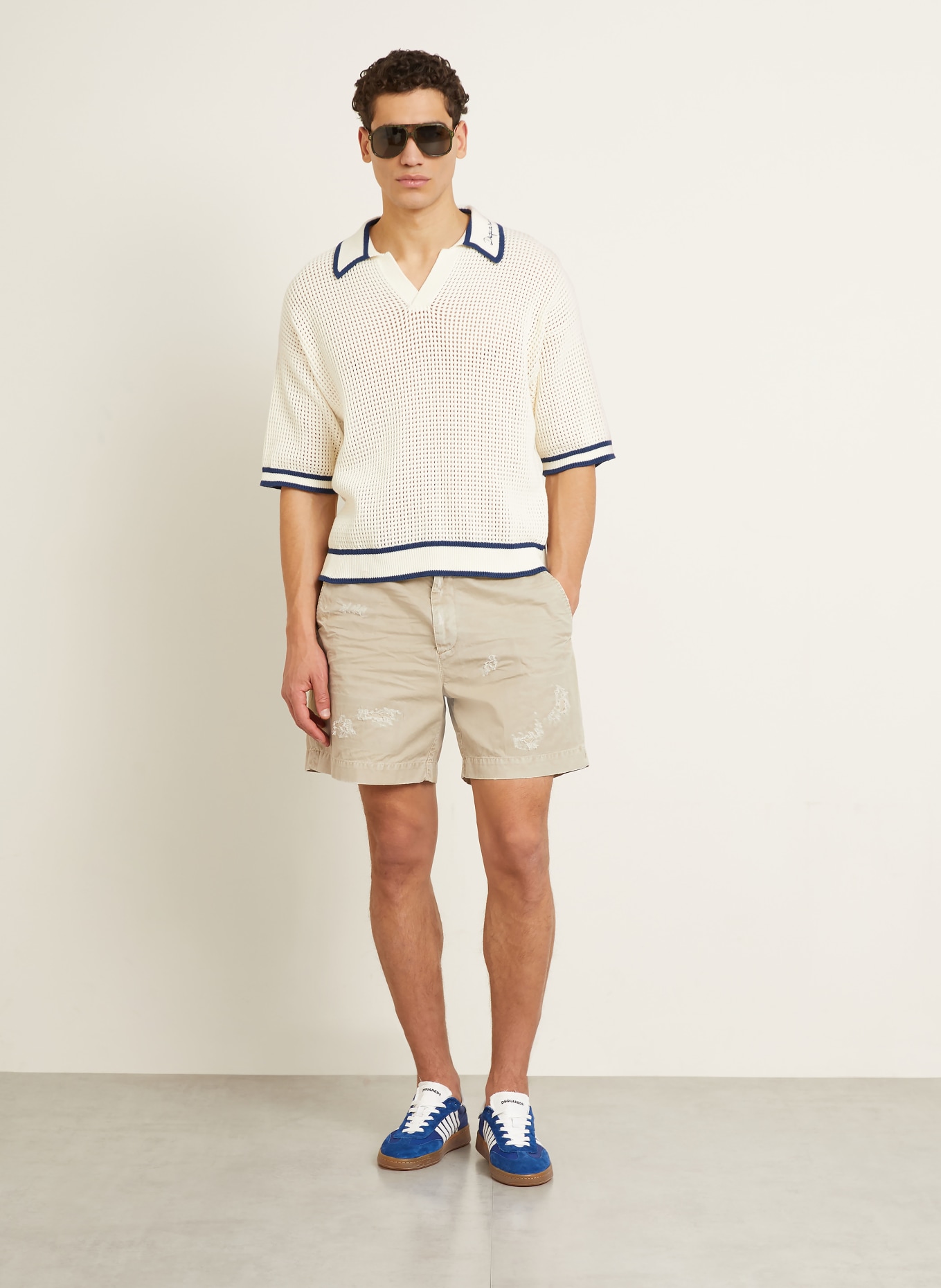 DSQUARED2 Šortky: SVĚTLE HNĚDÁ