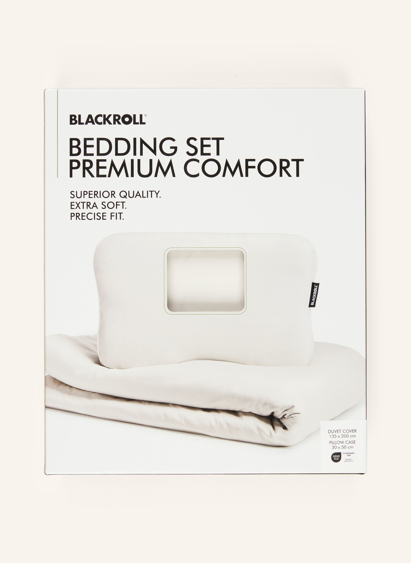 BLACKROLL Bettwäsche PREMIUM COMFORT: ECRU