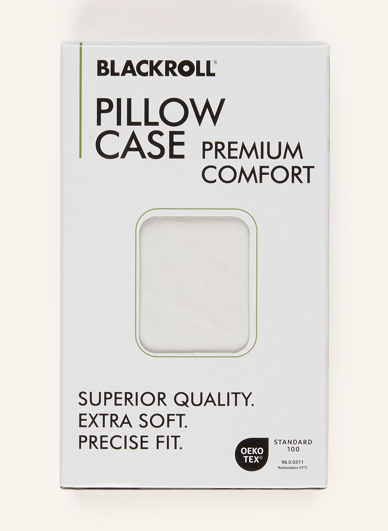 BLACKROLL Kissenhülle BLACKROLL® PILLOW CASE: ECRU