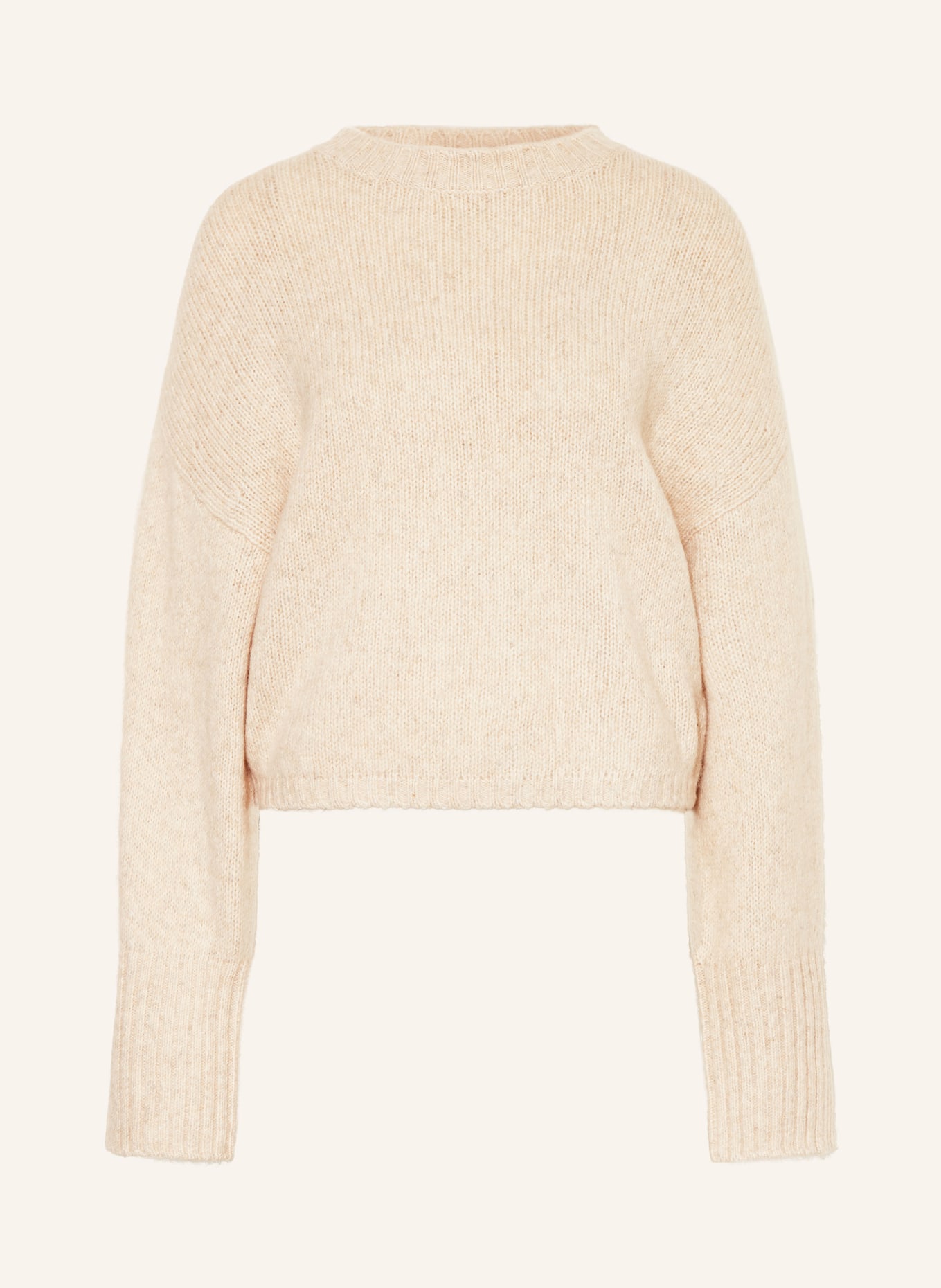 MRS & HUGS Pullover mt Alpaka: CREME