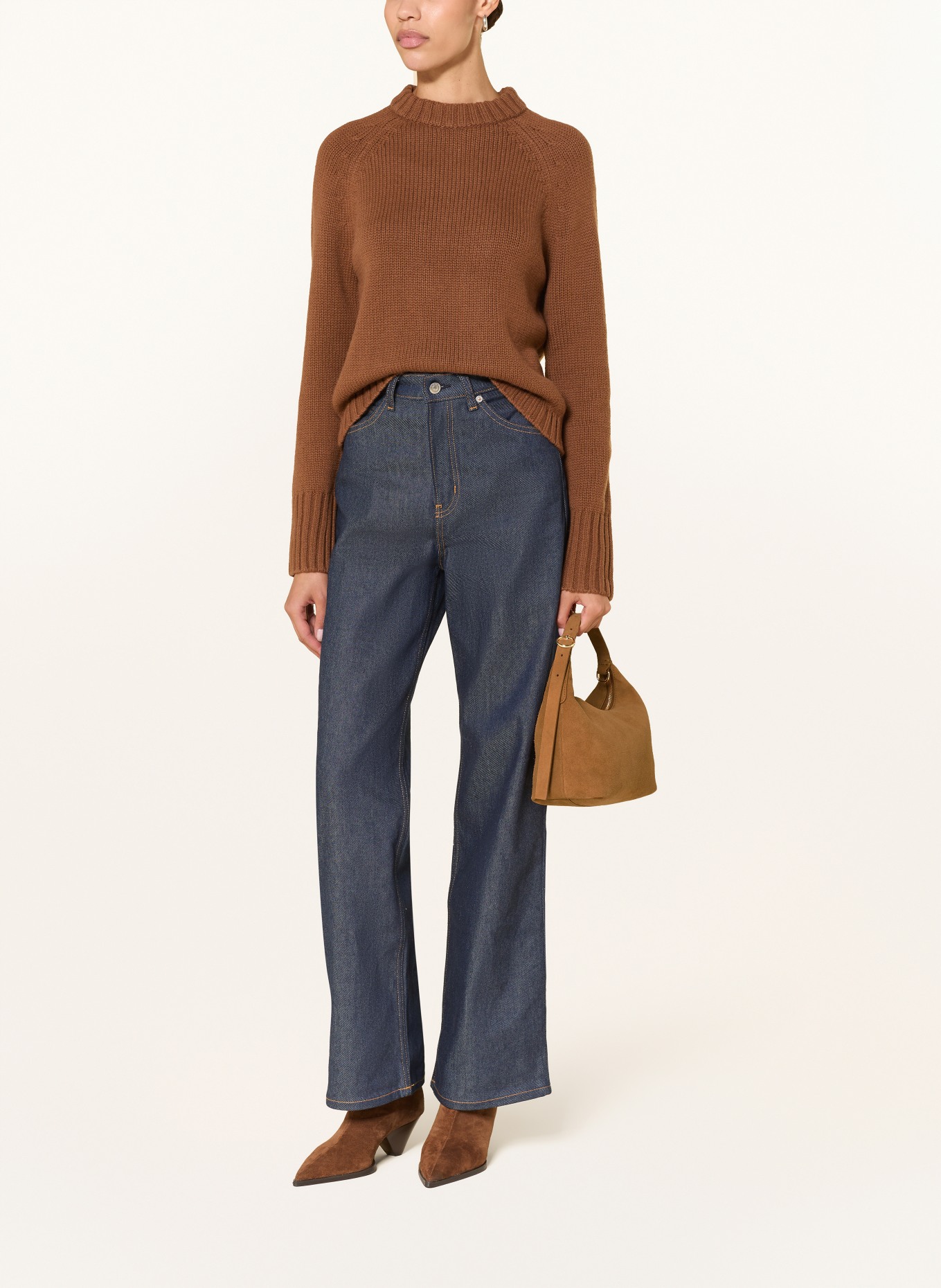 ARKET Handtasche: HELLBRAUN