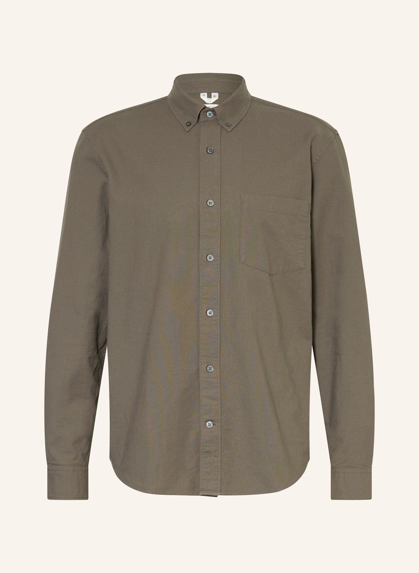 ARKET Oxfordhemd Regular Fit: KHAKI