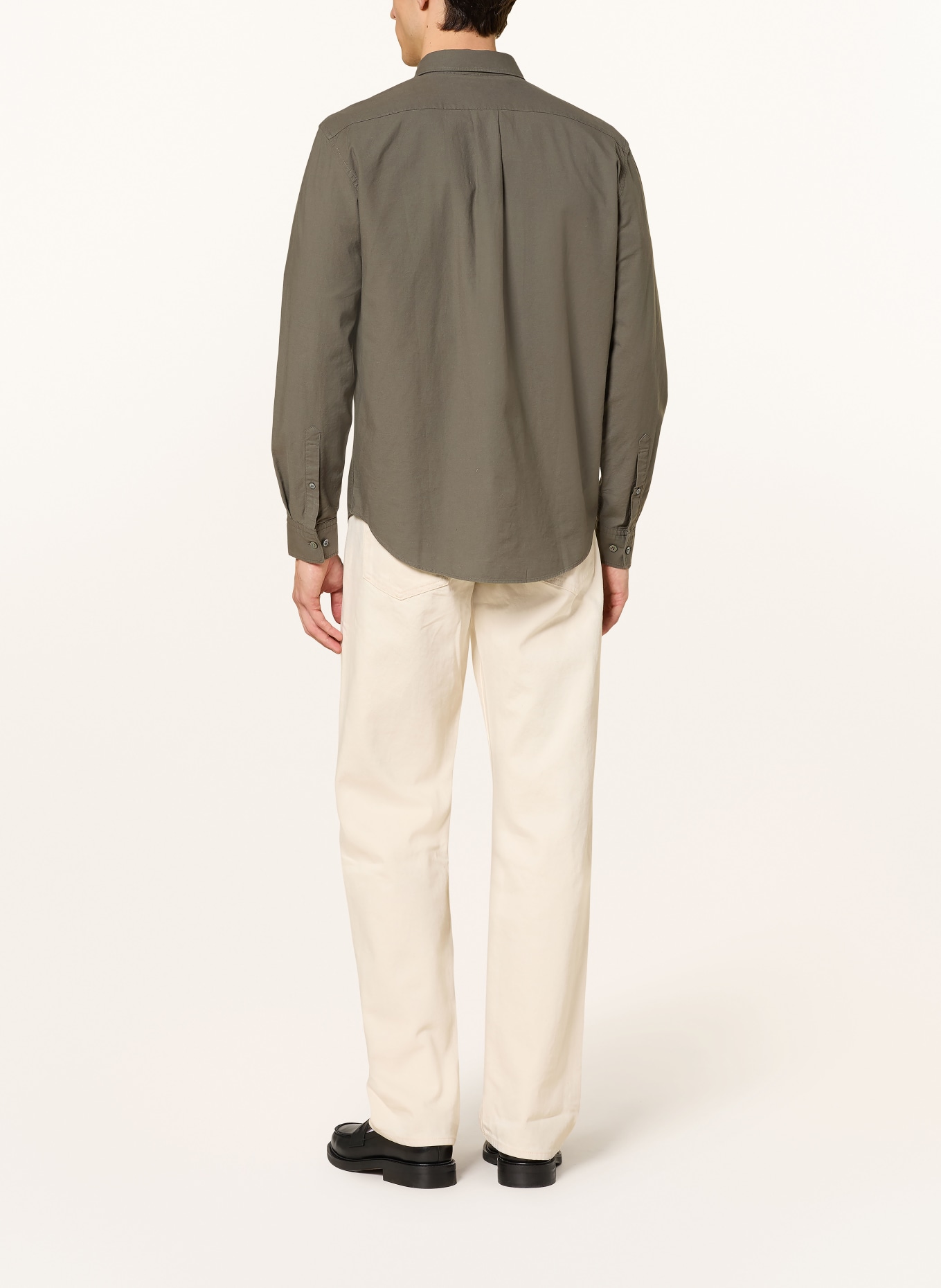 ARKET Oxfordhemd Regular Fit: KHAKI