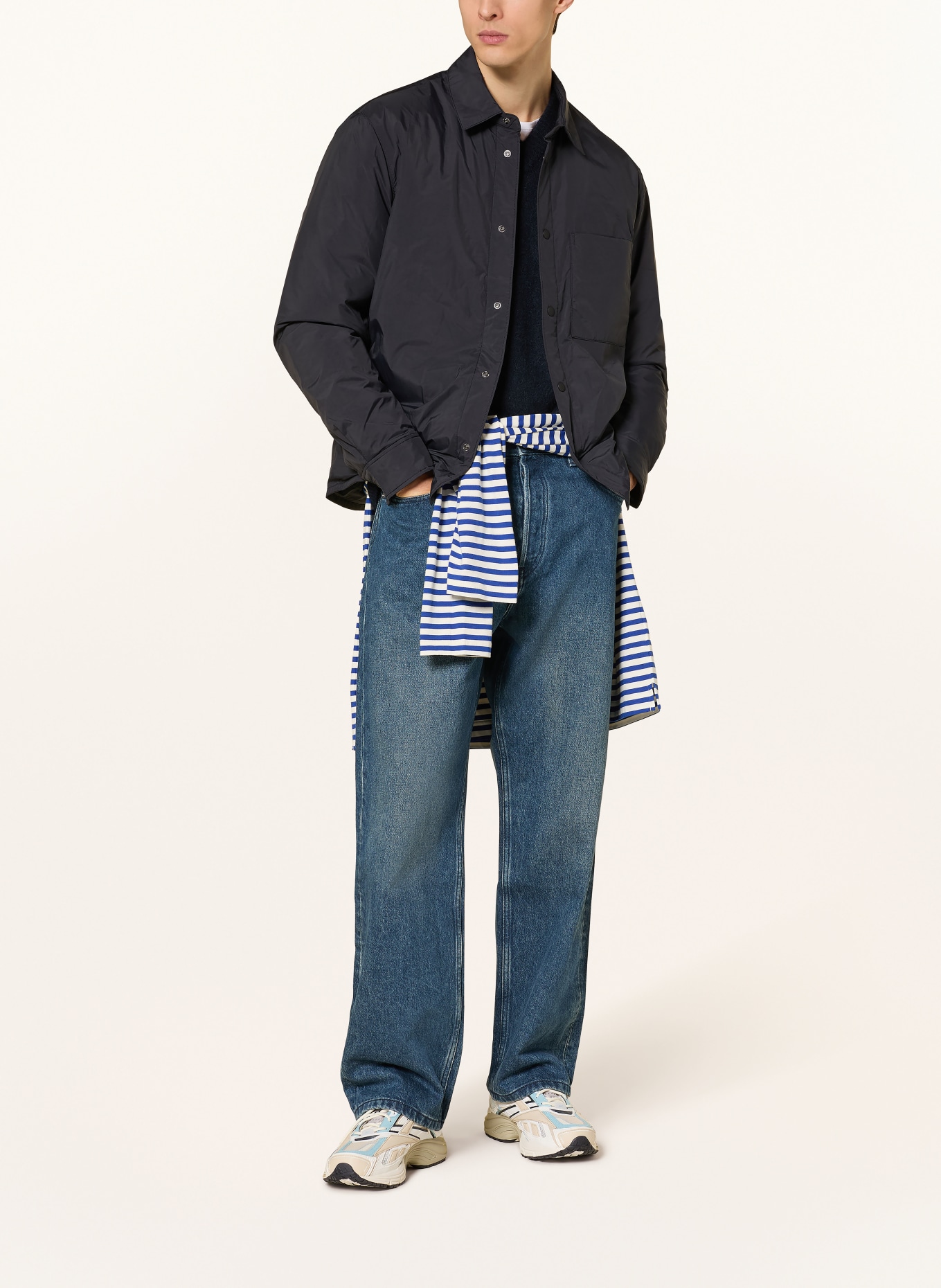 ARKET Overjacket: SCHWARZ