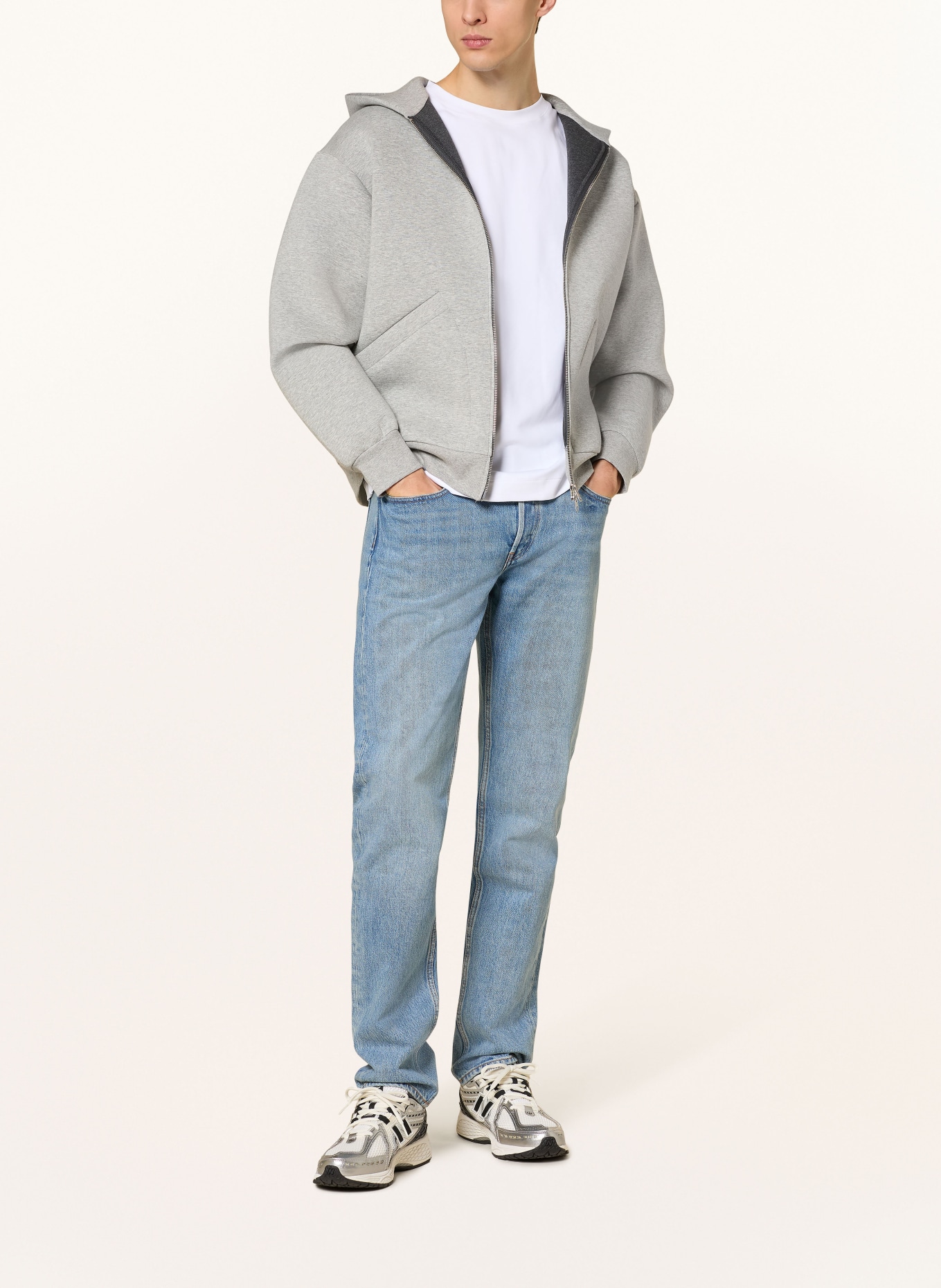 ARKET Sweatjacke: GRAU