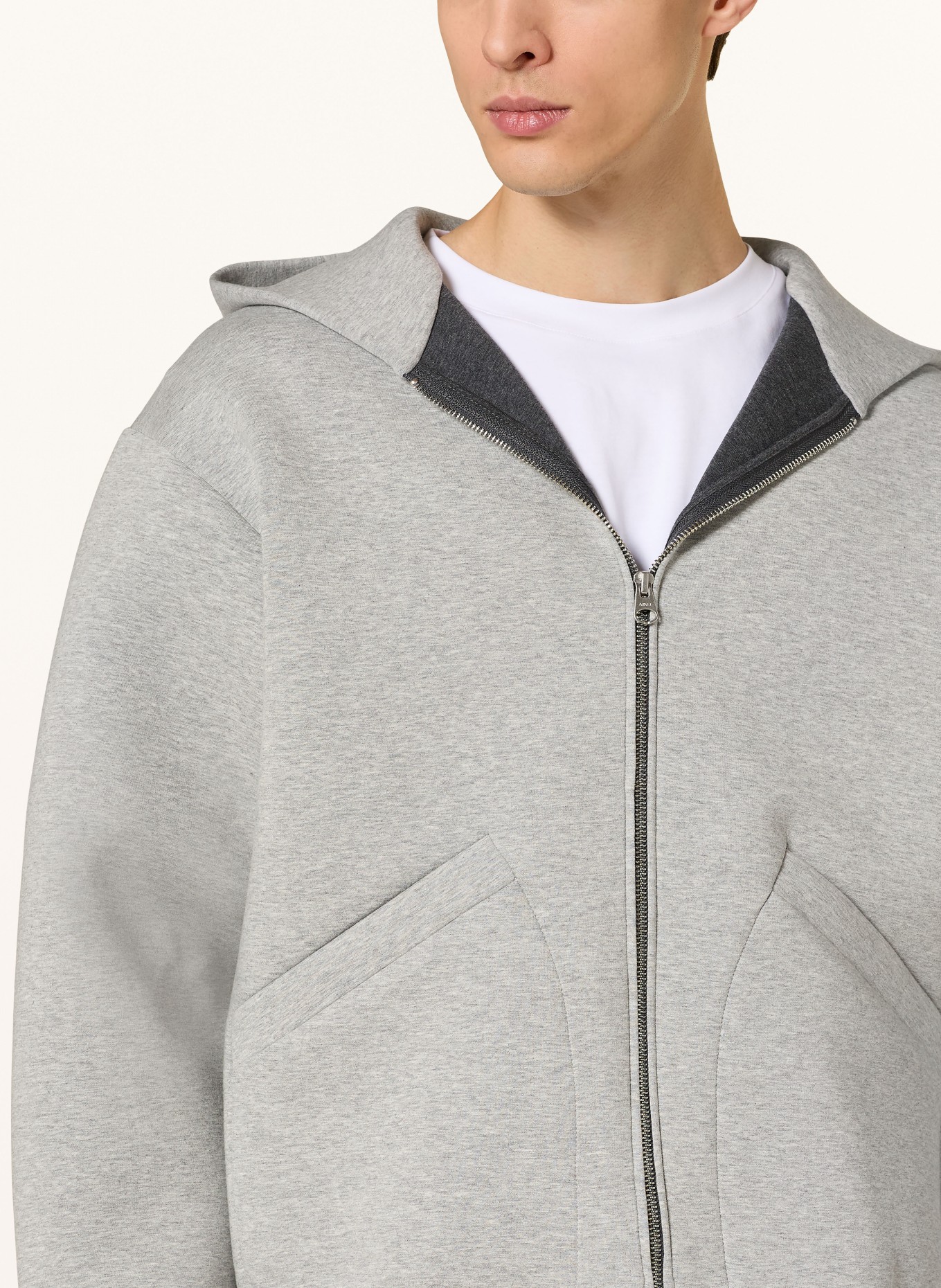 ARKET Sweatjacke: GRAU