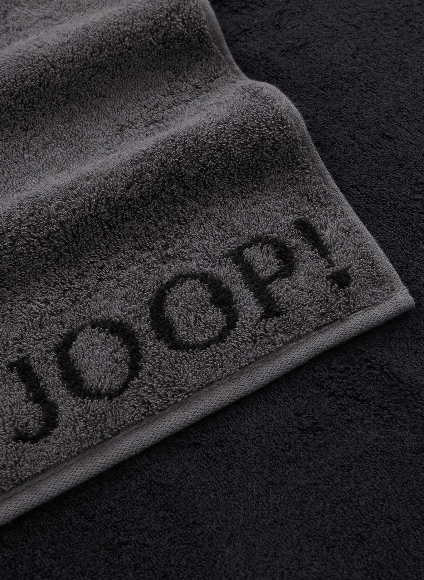 JOOP! Duschtuch: SCHWARZ