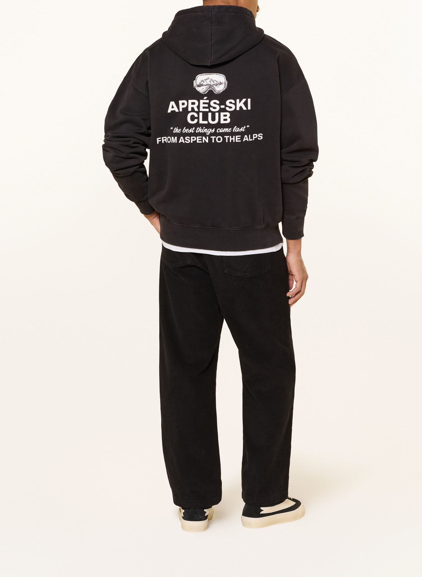 PEGADOR Oversized-Hoodie RAGUSA: SCHWARZ