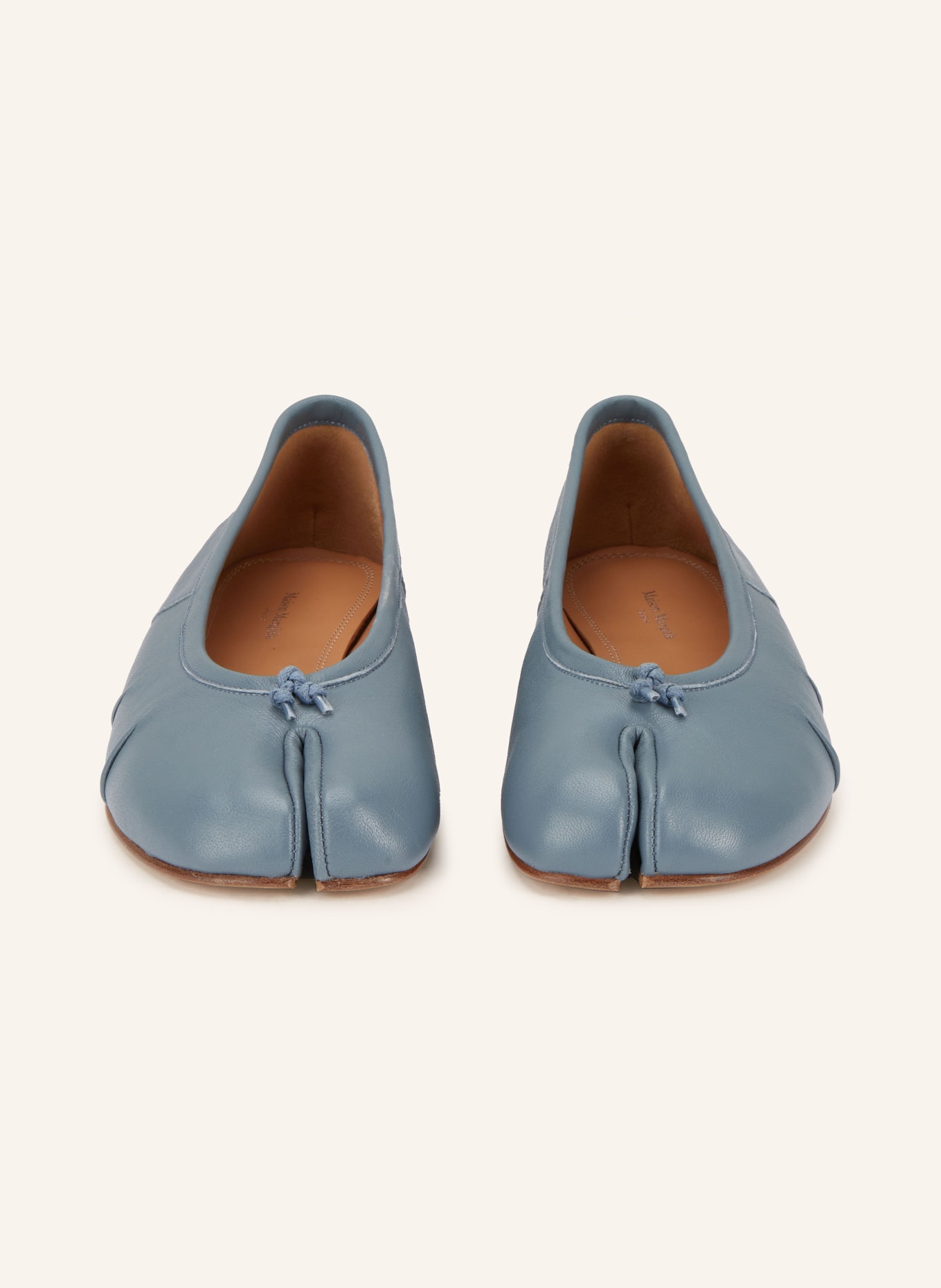 Maison Margiela Ballerinas TABI: BLAUGRAU