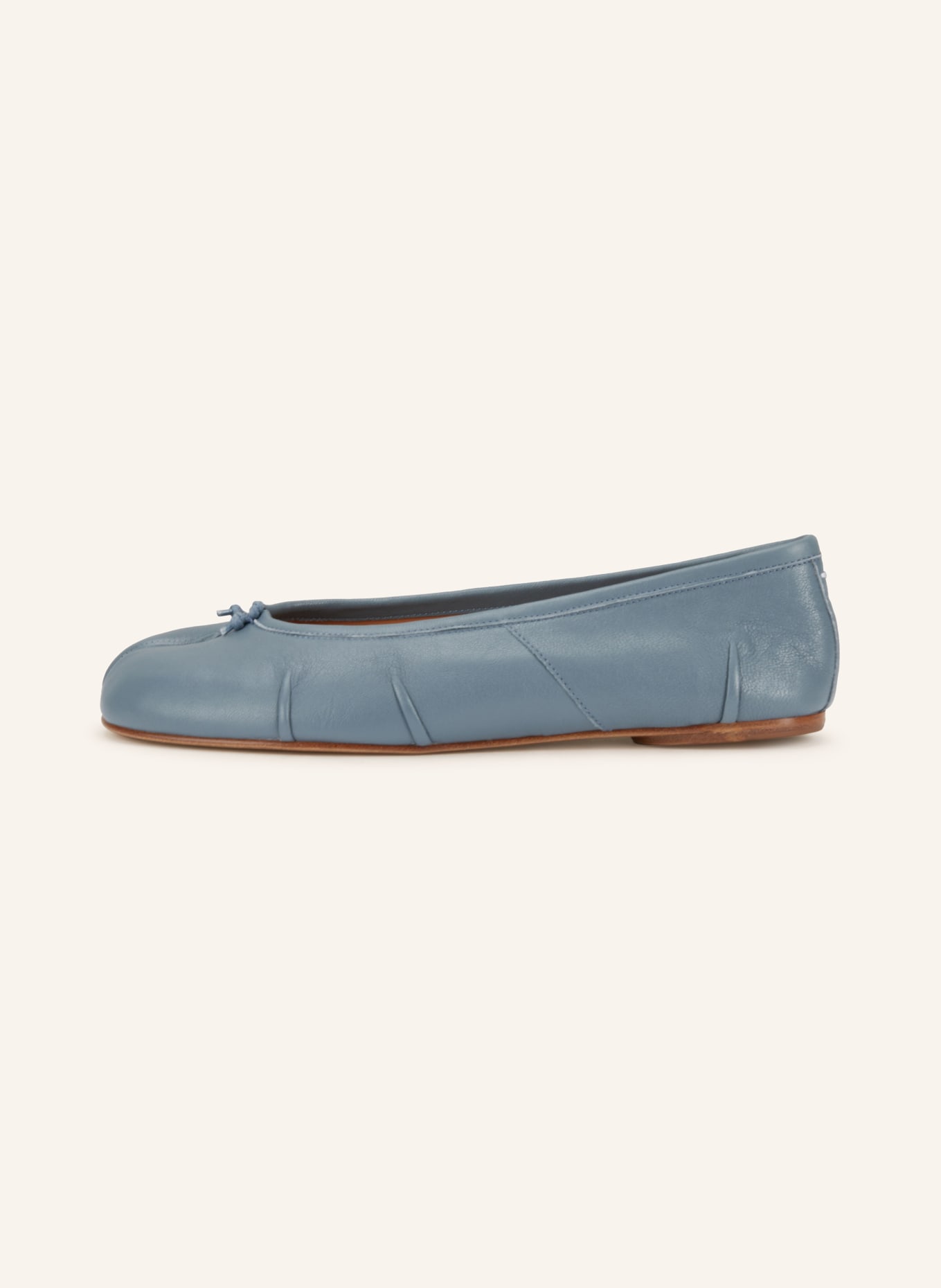 Maison Margiela Ballerinas TABI: BLAUGRAU