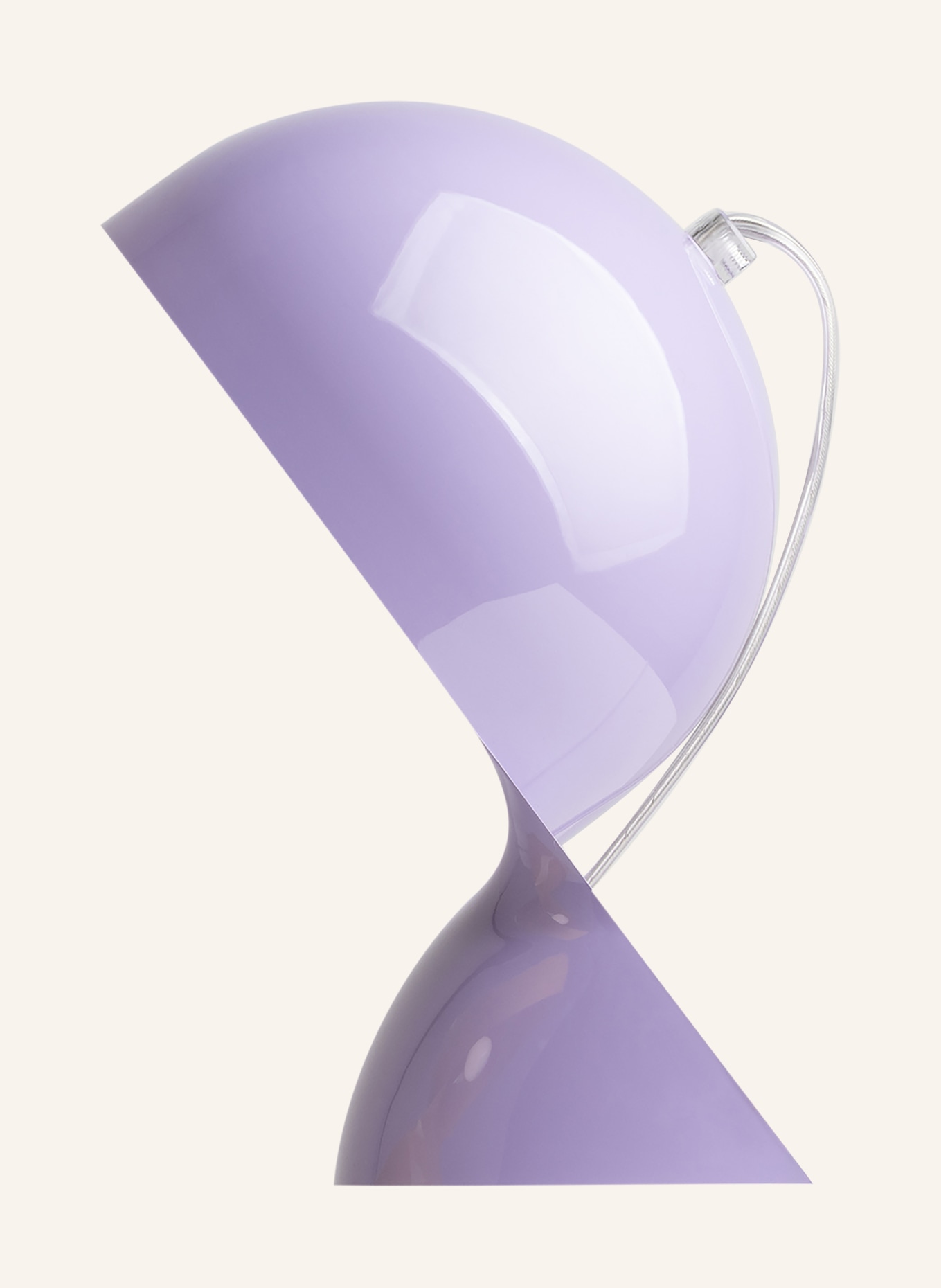 Artemide Tischleuchte DALÙ: HELLLILA