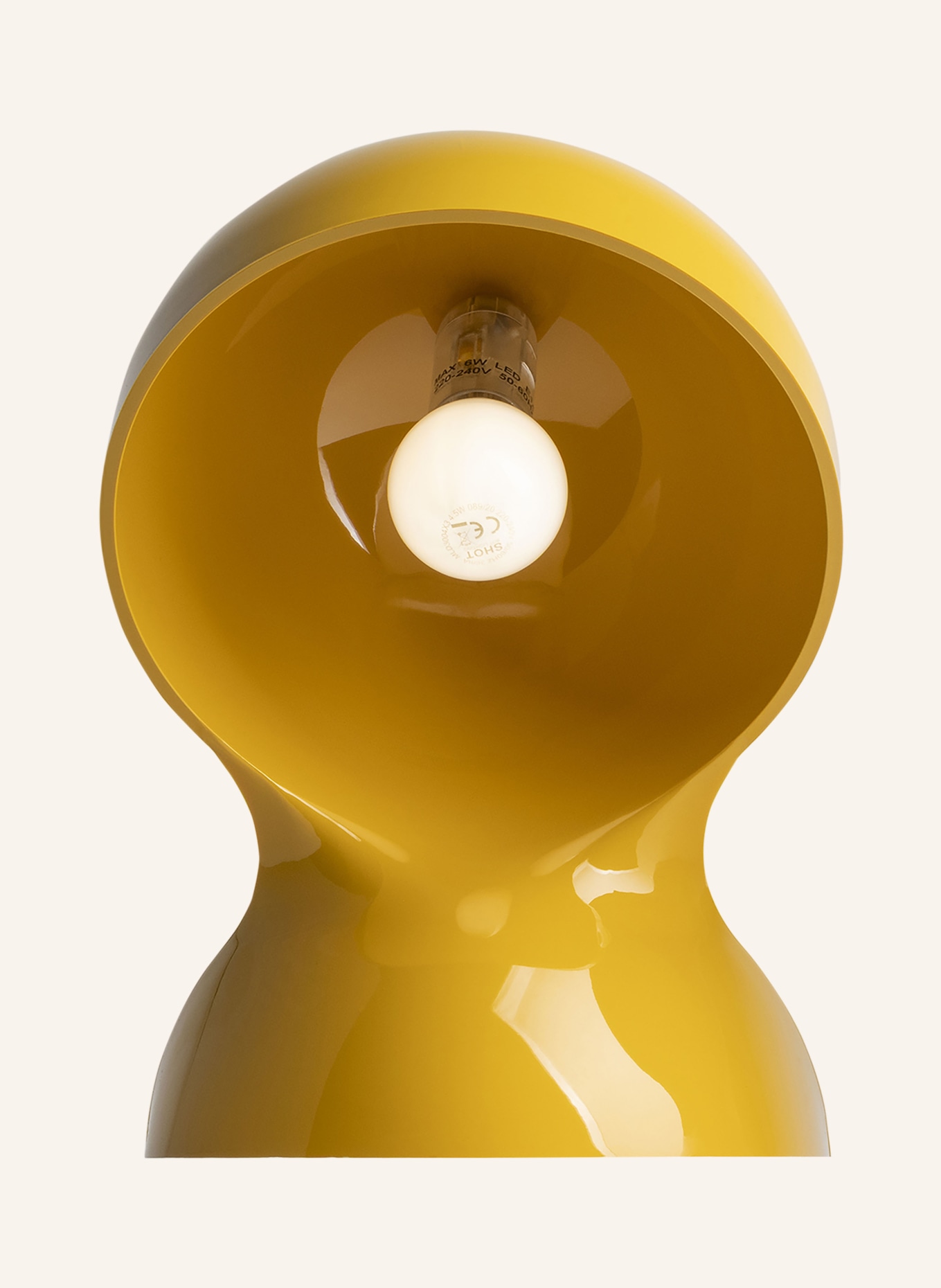 Artemide Tischleuchte DALÙ: GELB