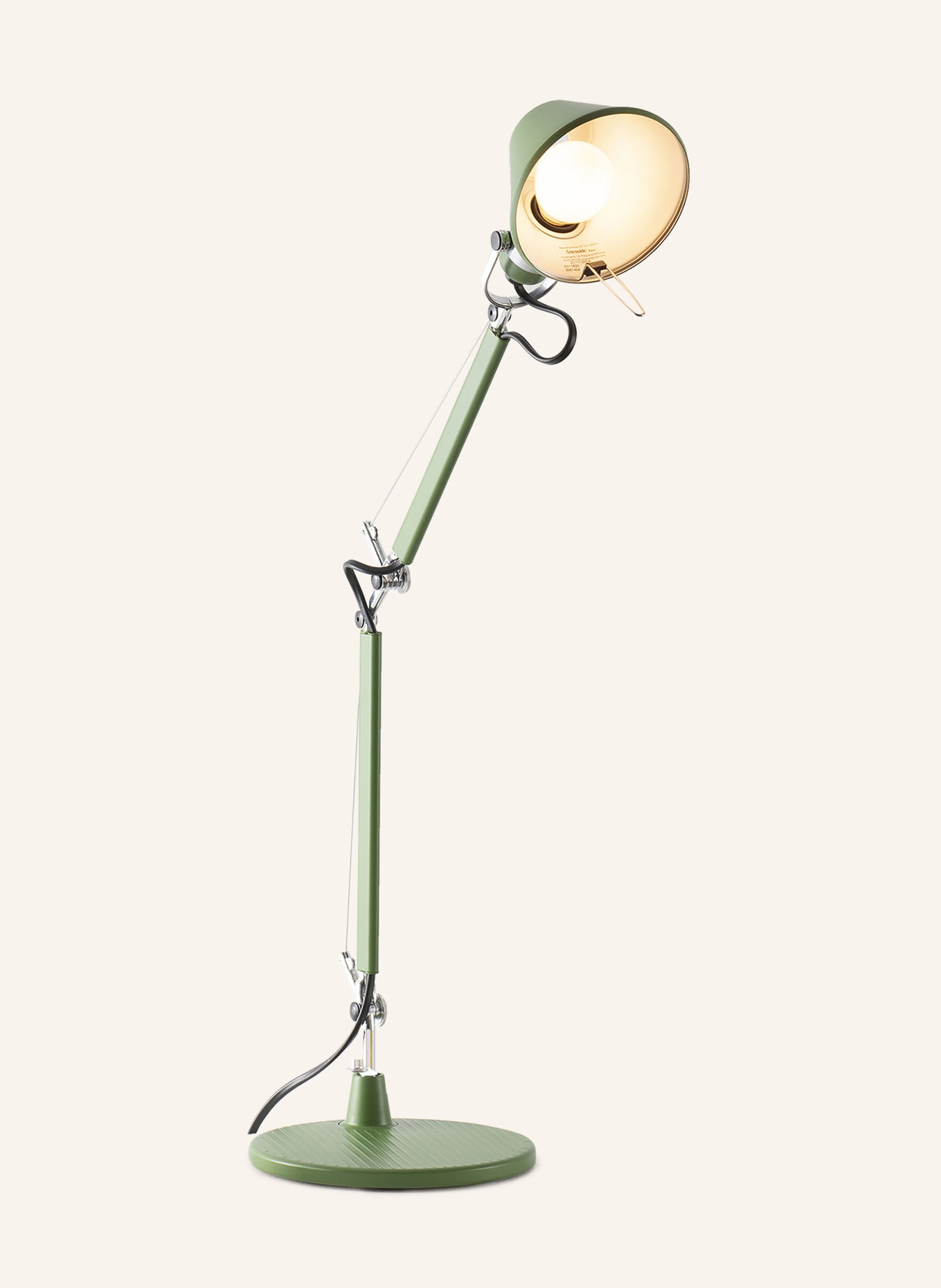 Artemide Tischleuchte TOLOMEO MICRO: GRÜN