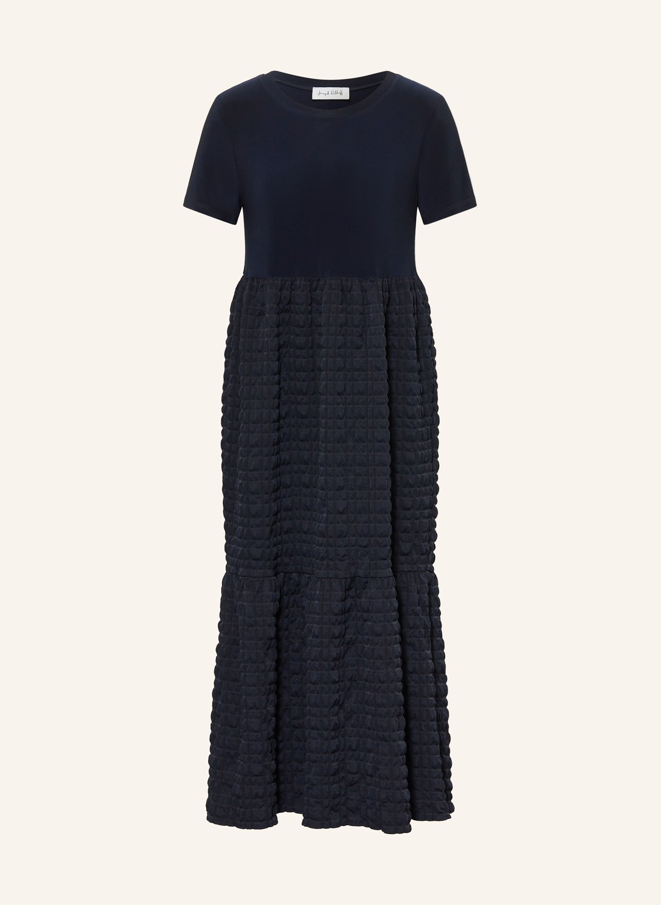 Joseph Ribkoff Sukienka z mieszanki materiałów: GRANATOWY