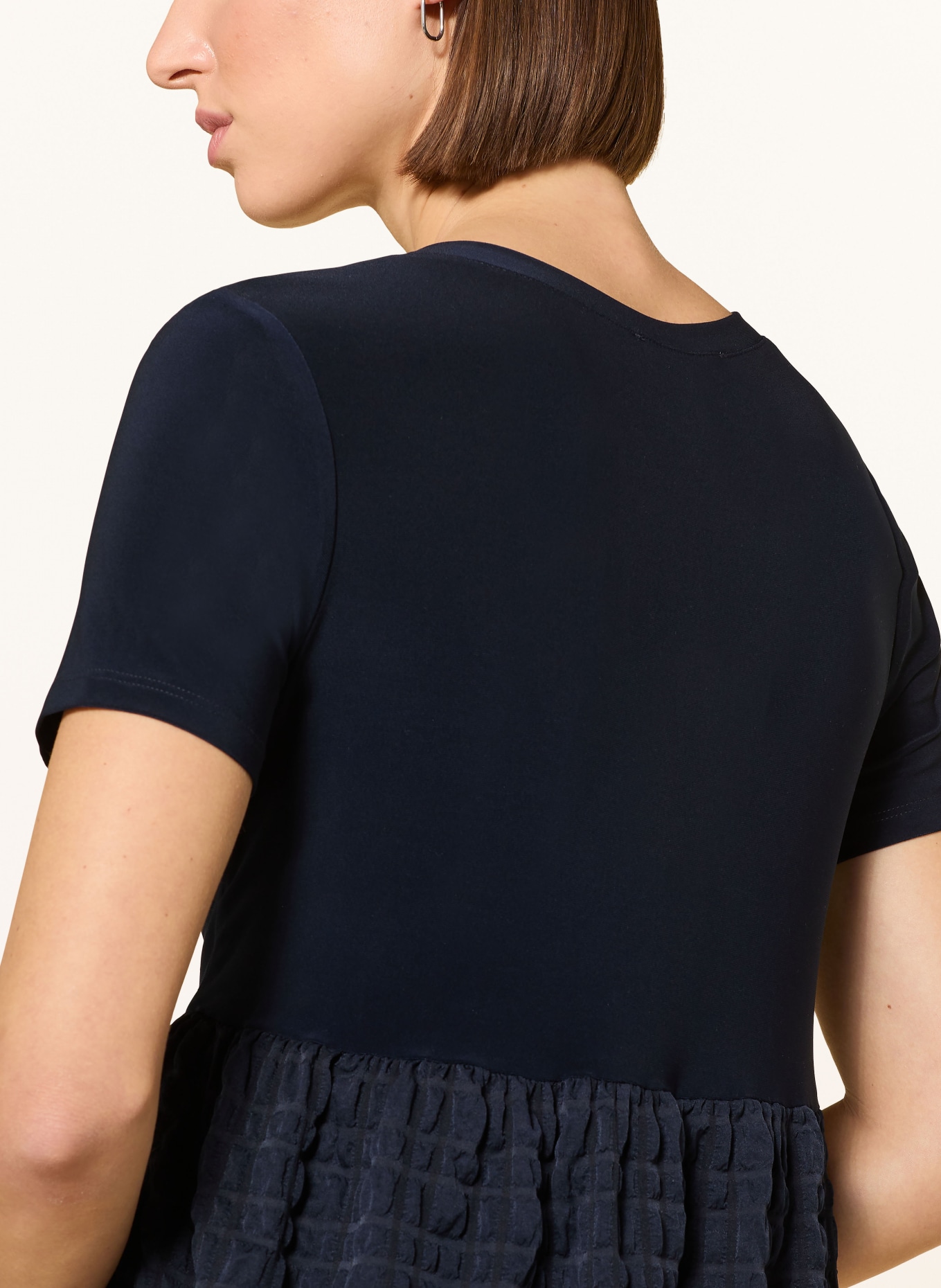 Joseph Ribkoff Sukienka z mieszanki materiałów: GRANATOWY