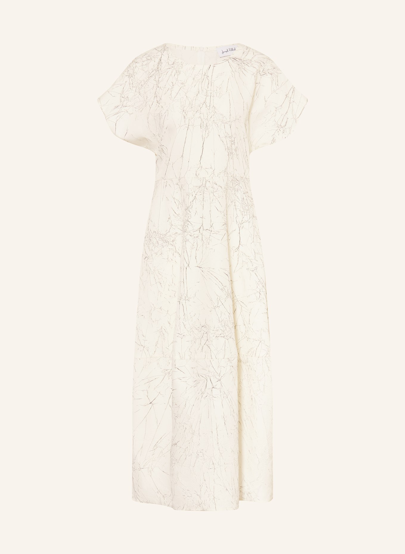 Joseph Ribkoff Kleid: CREME / DUNKELGRAU