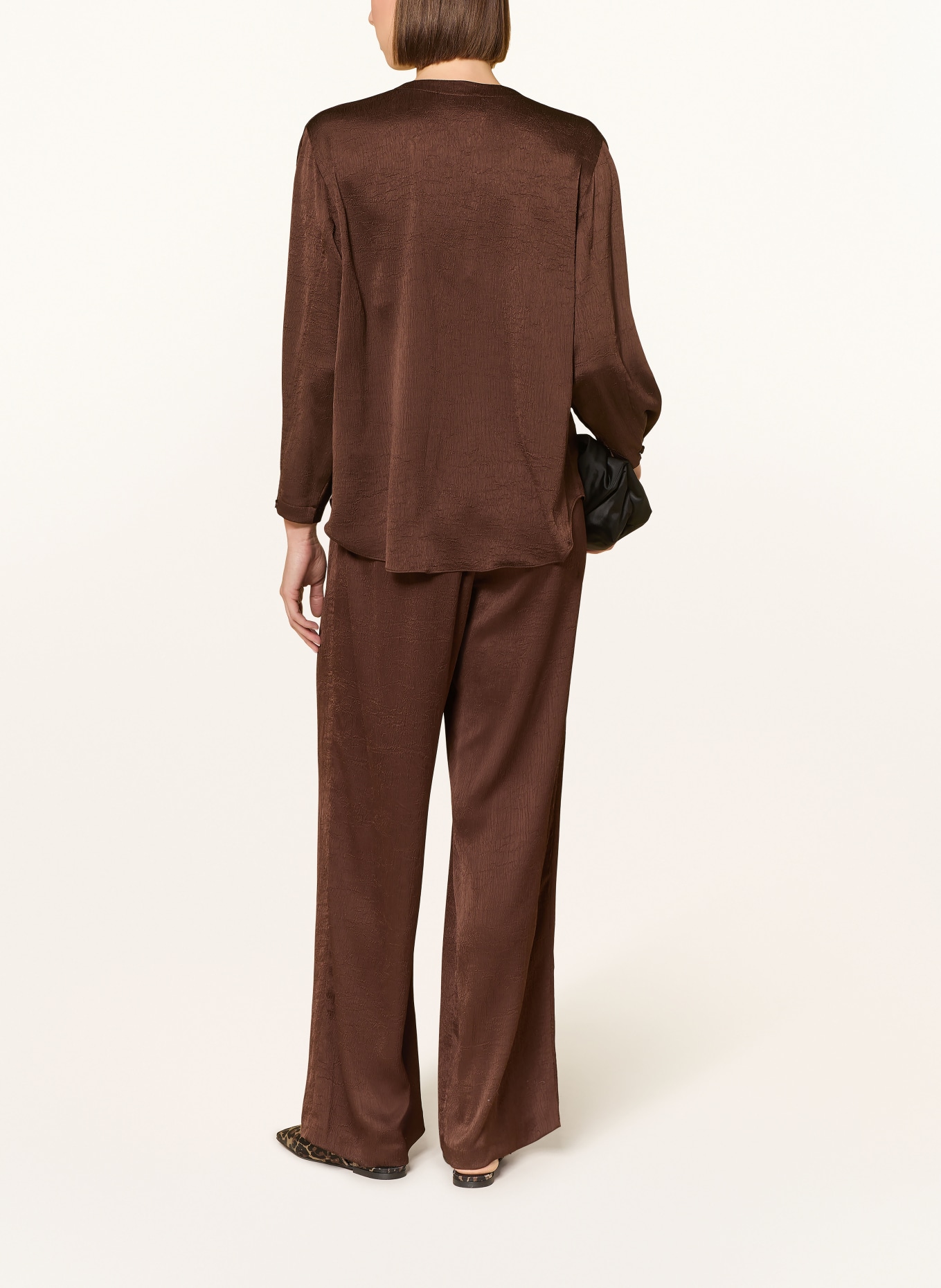Joseph Ribkoff blouse: DARK BROWN