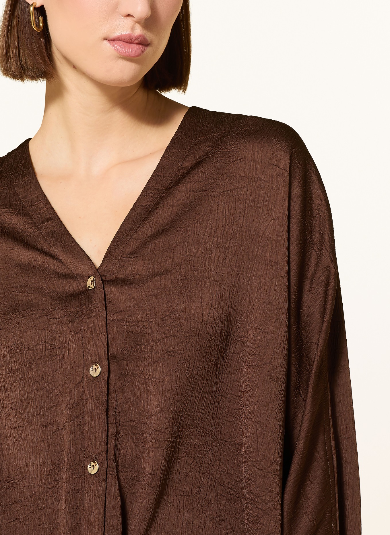 Joseph Ribkoff blouse: DARK BROWN