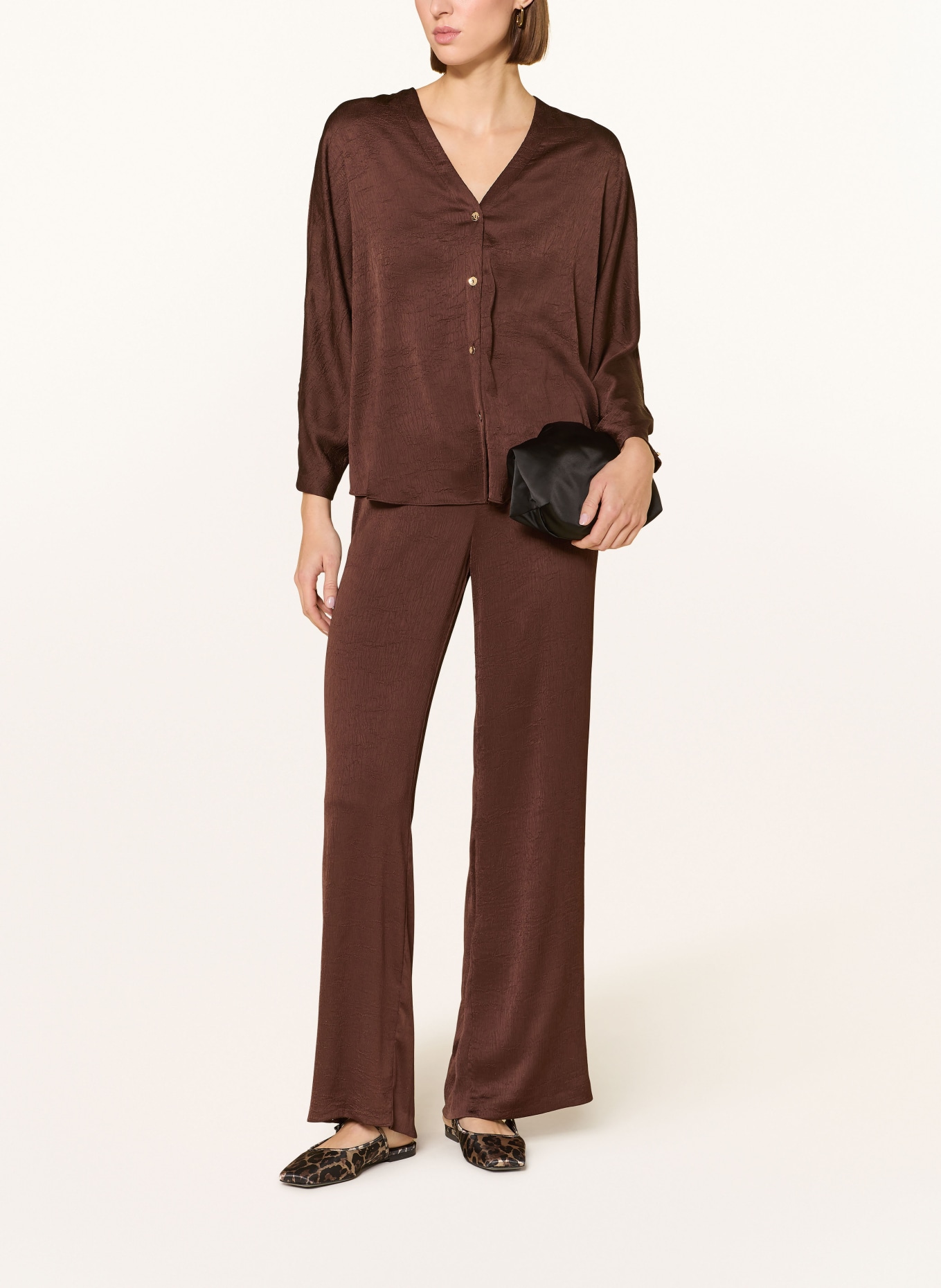 Joseph Ribkoff pants: DARK BROWN