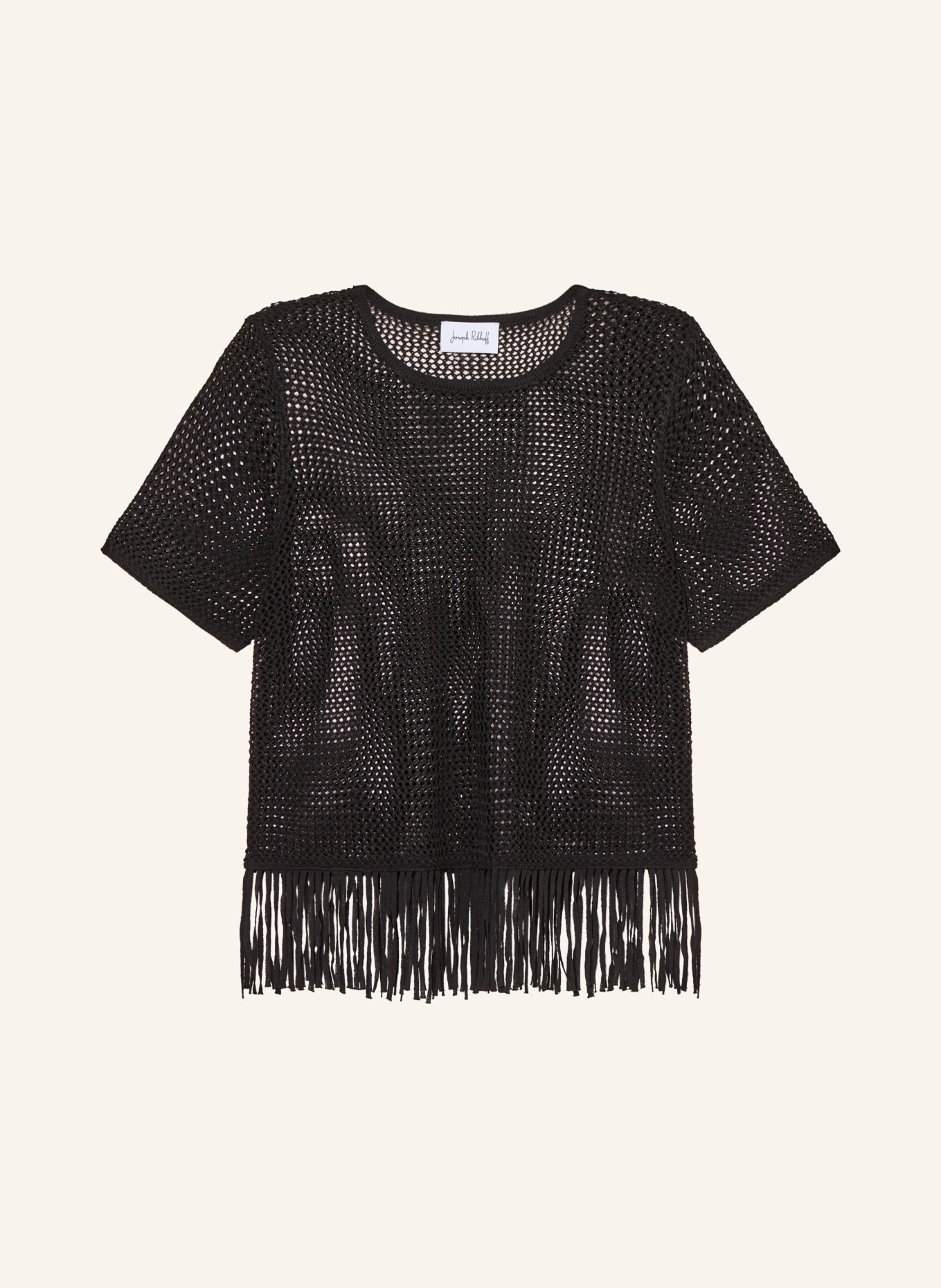 Joseph Ribkoff koszulka z dzianiny: CZARNY