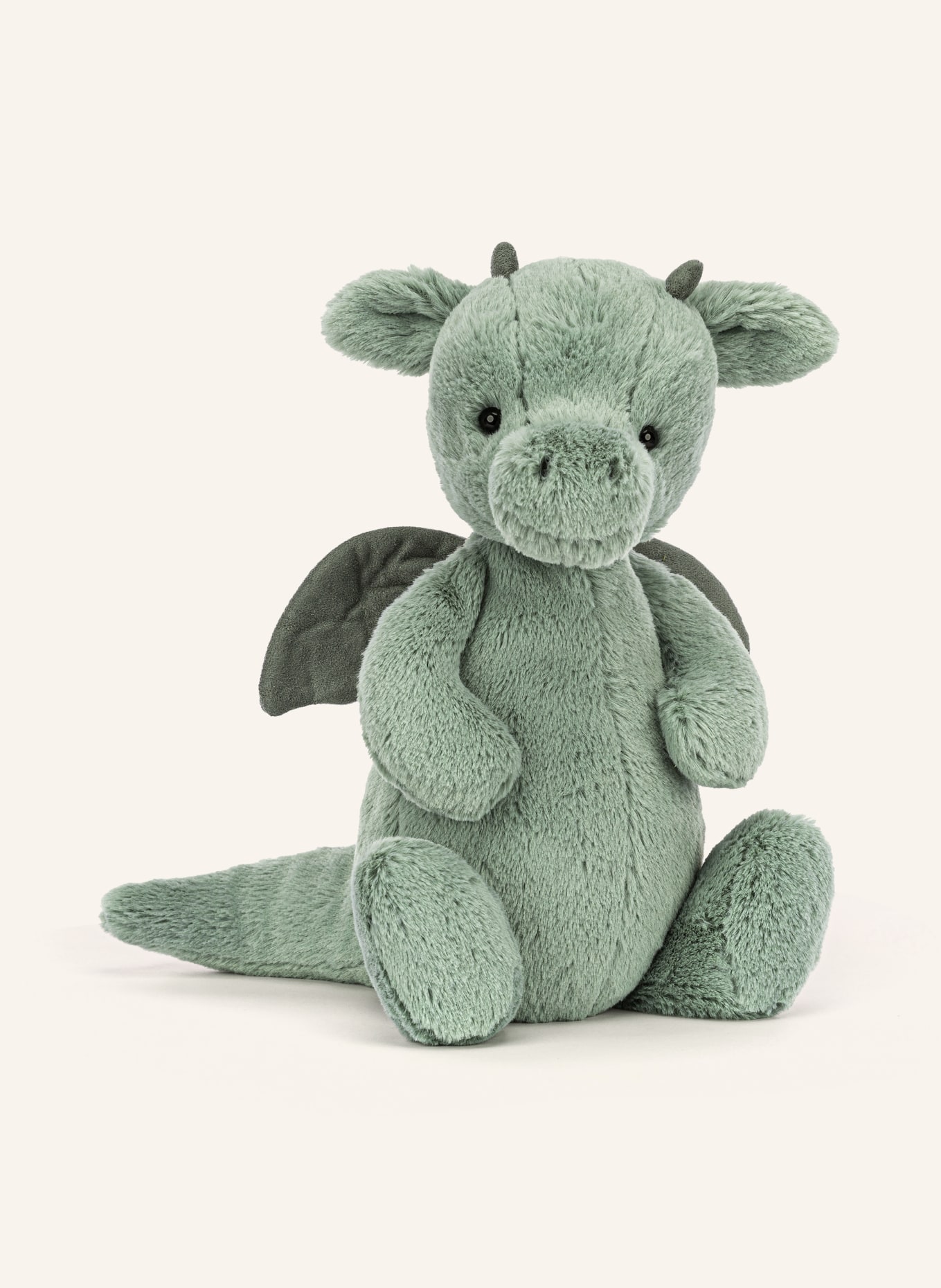 Jellycat Peluche BASHFUL DRAGON ORIGINAL: BLEU PÉTROLE
