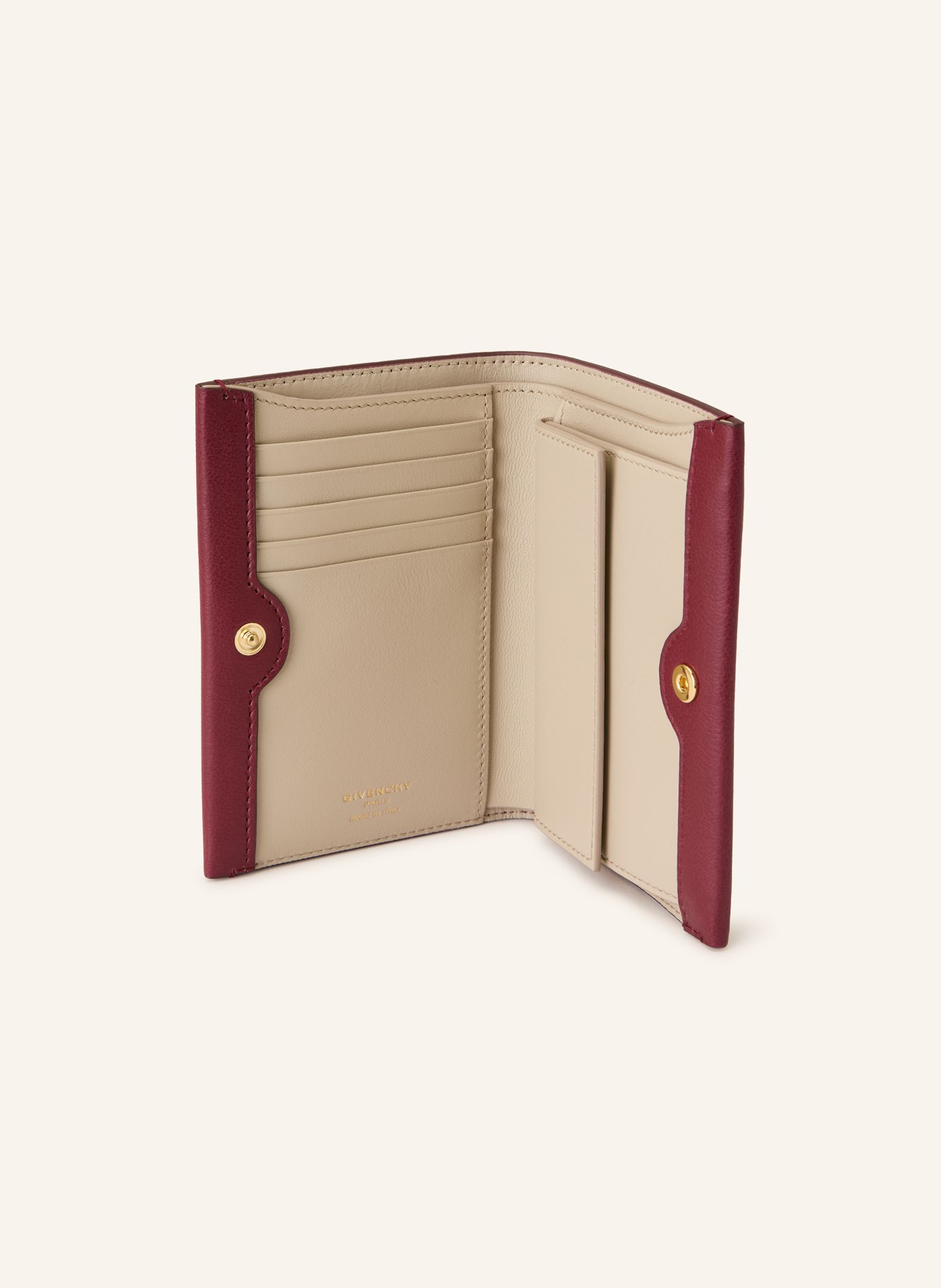 GIVENCHY Geldbörse DAY MINI: DUNKELROT