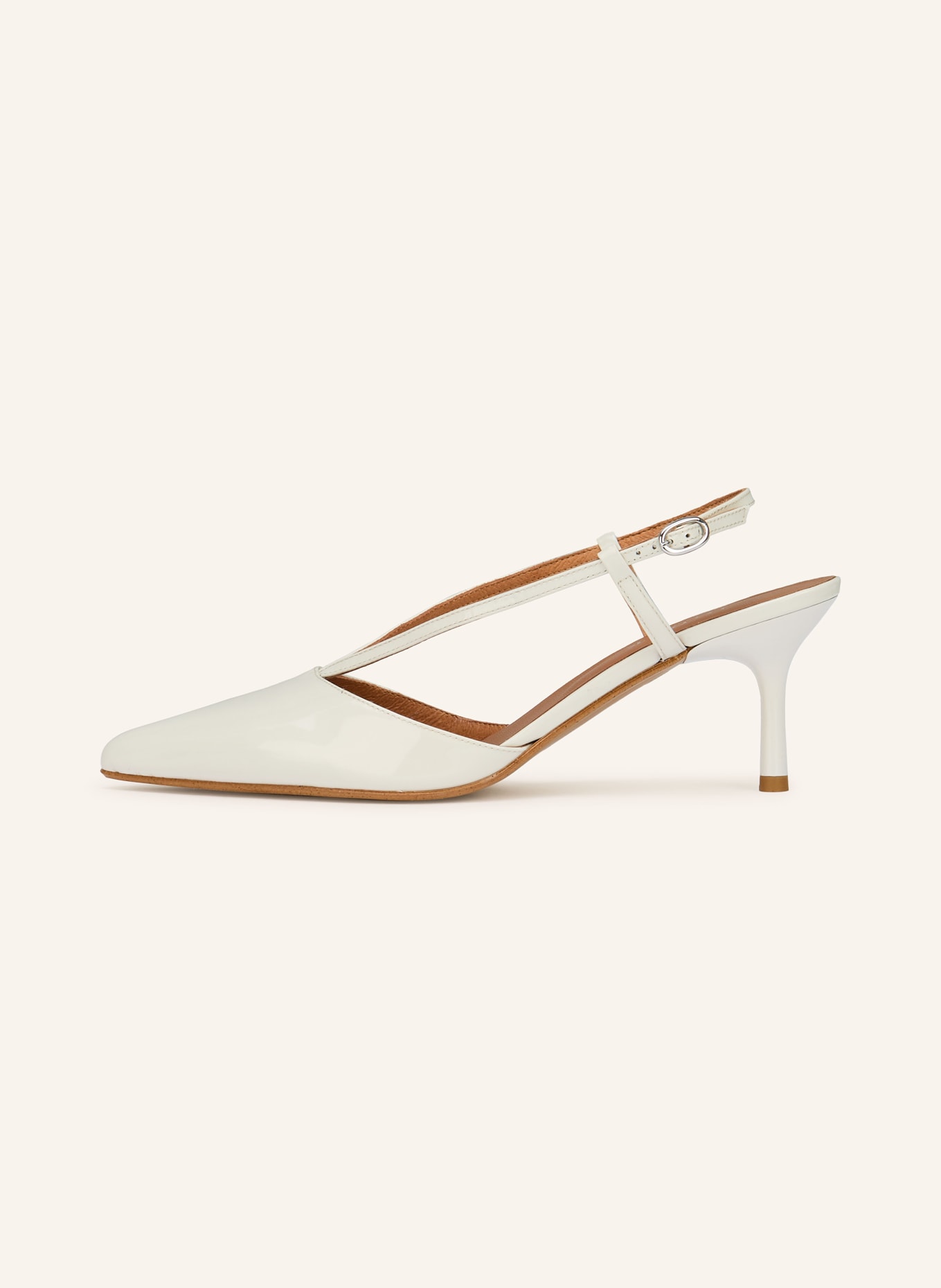JONAK Slingpumps DUO: WEISS