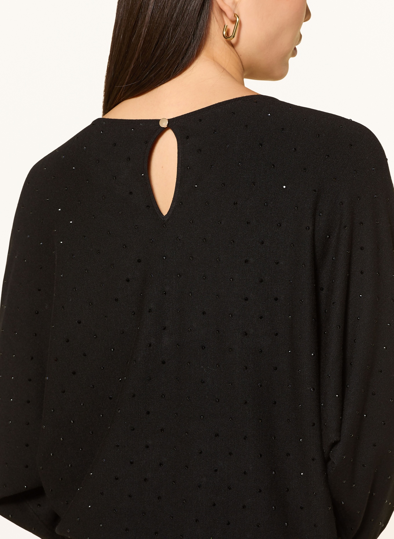 Phase Eight Kleid BECCA mit Schmucksteinbesatz: SCHWARZ