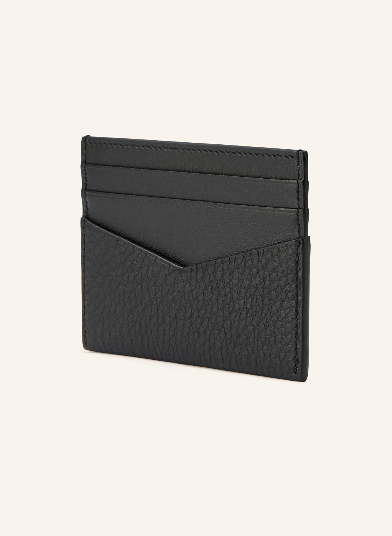 GIVENCHY Kartenetui: SCHWARZ / SILBER