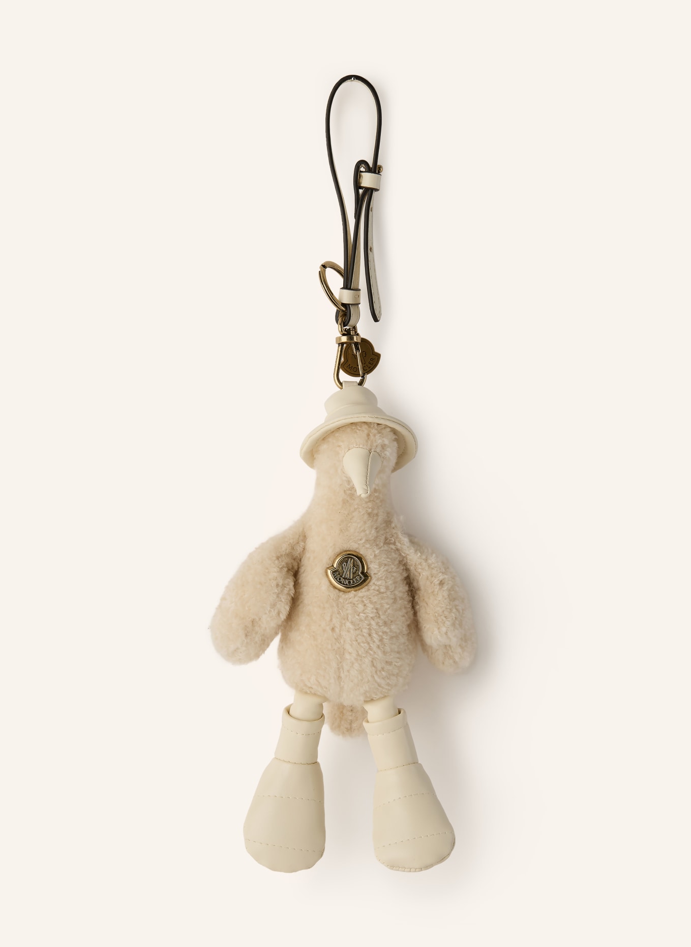 MONCLER Schlüsselanhänger DUCK: CREME