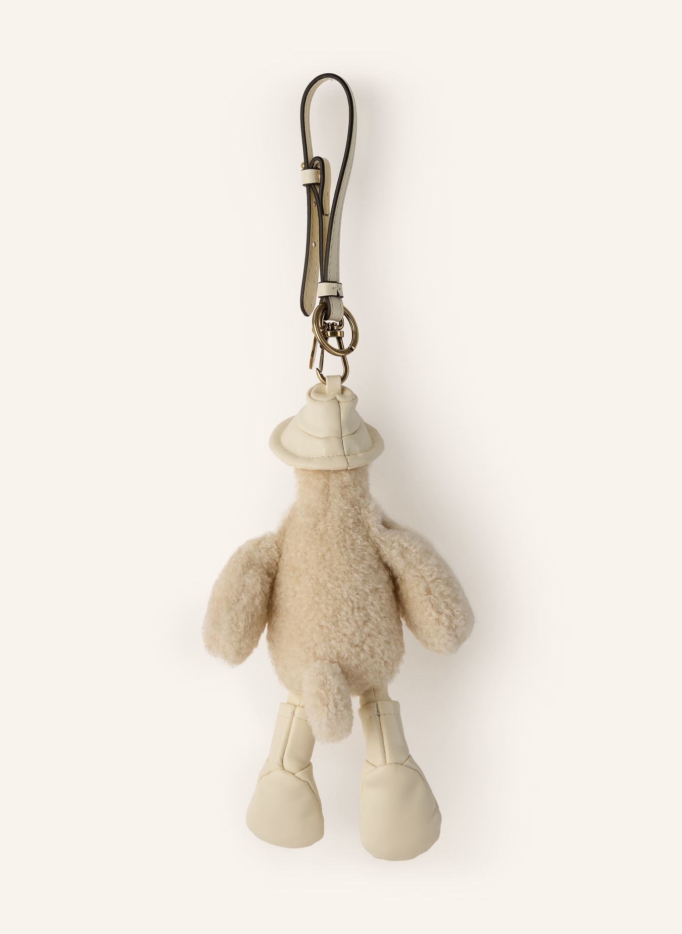 MONCLER Schlüsselanhänger DUCK: CREME