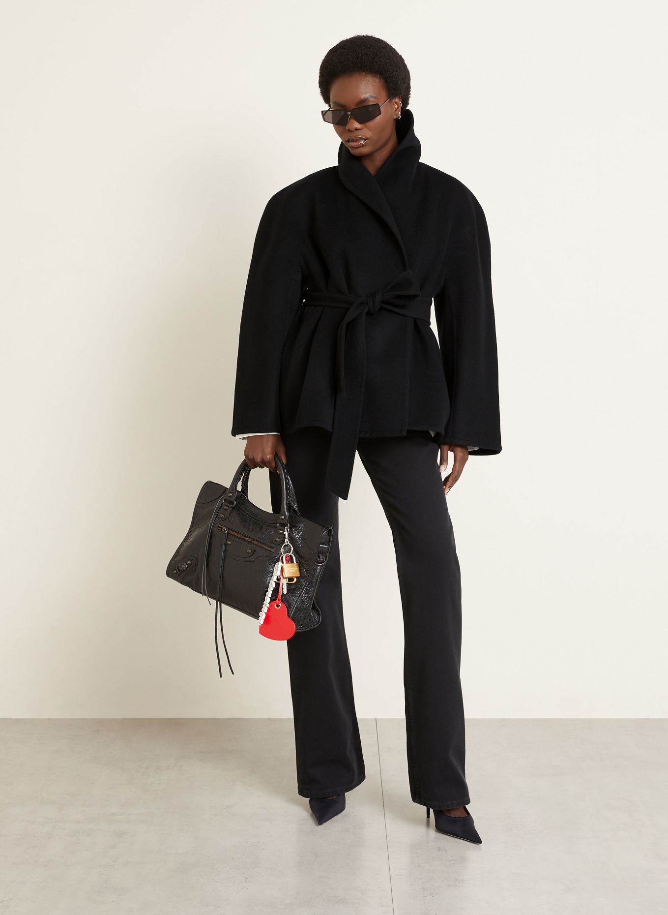 BALENCIAGA Jachetă: NEGRU