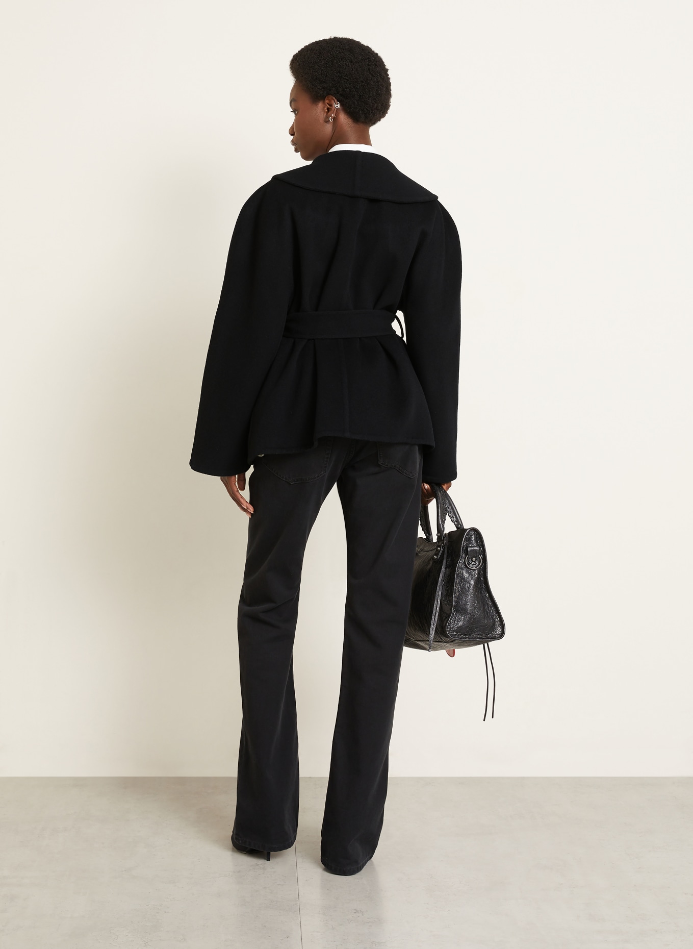 BALENCIAGA Jachetă: NEGRU