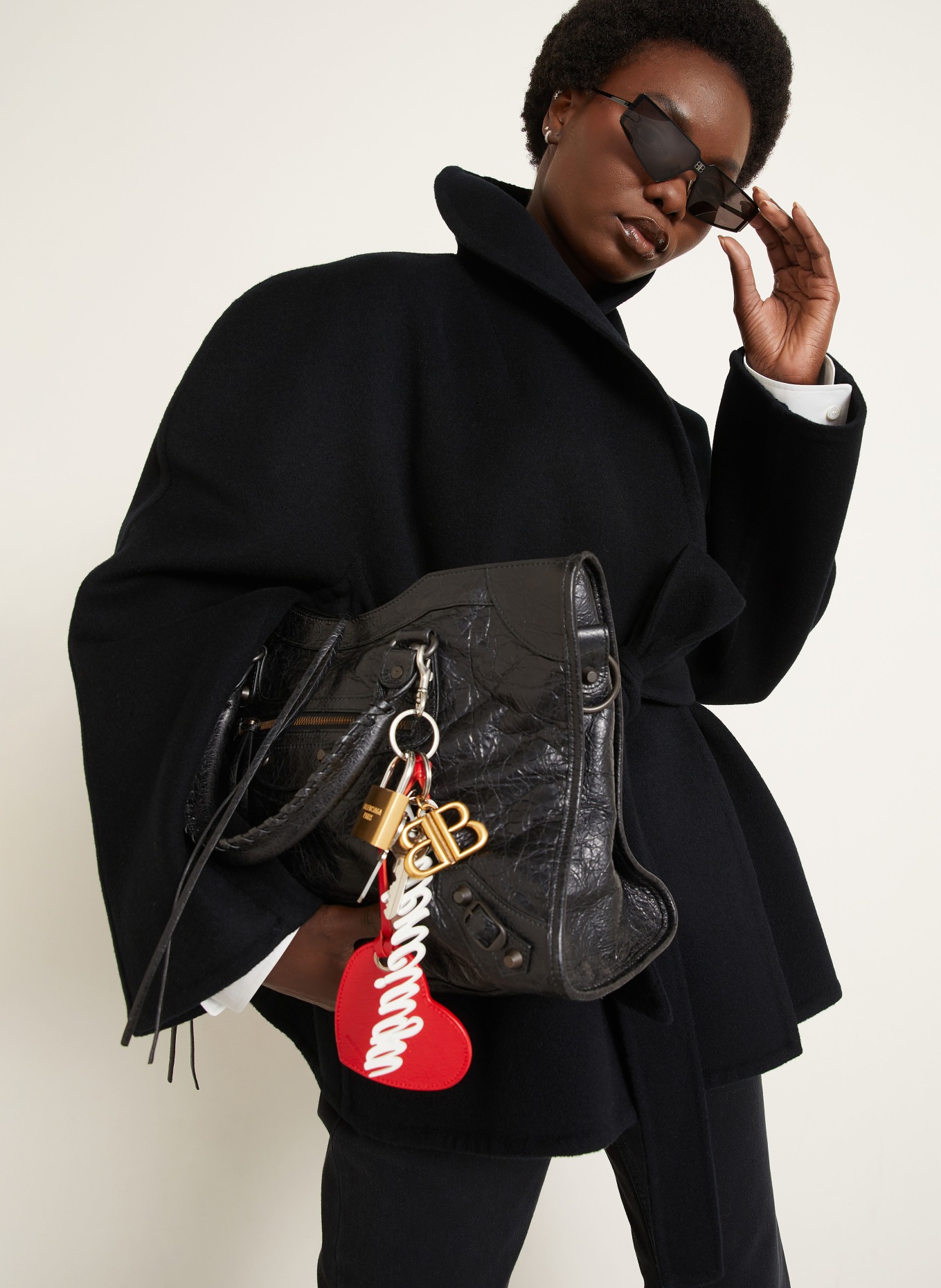 BALENCIAGA Jachetă: NEGRU