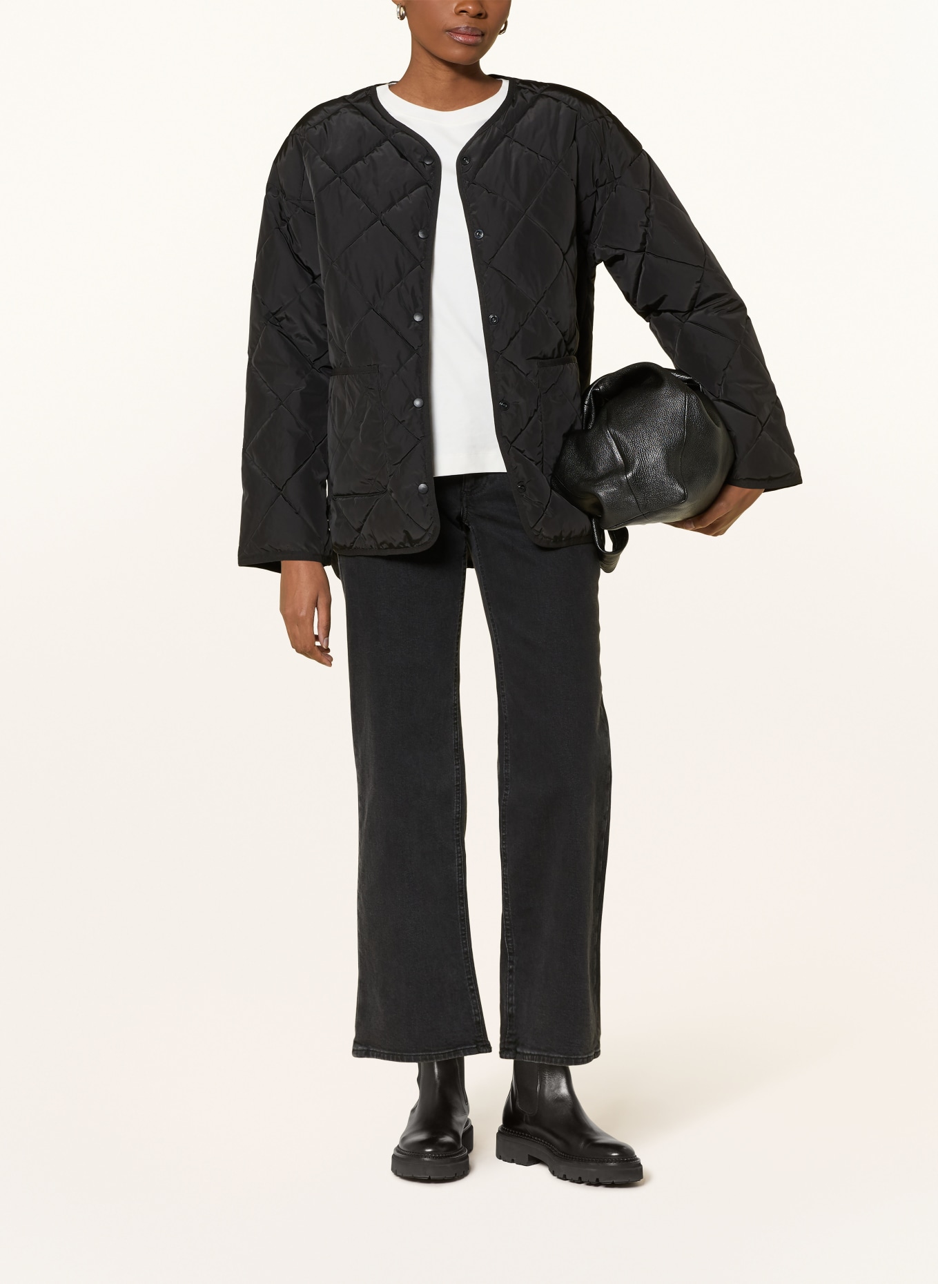 ONLY Steppjacke ONLALTHEA: SCHWARZ