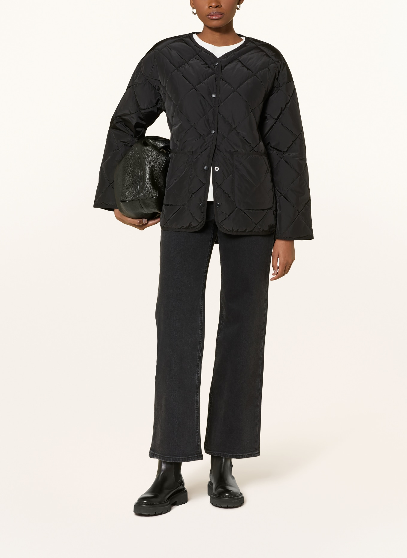 ONLY Steppjacke ONLALTHEA: SCHWARZ