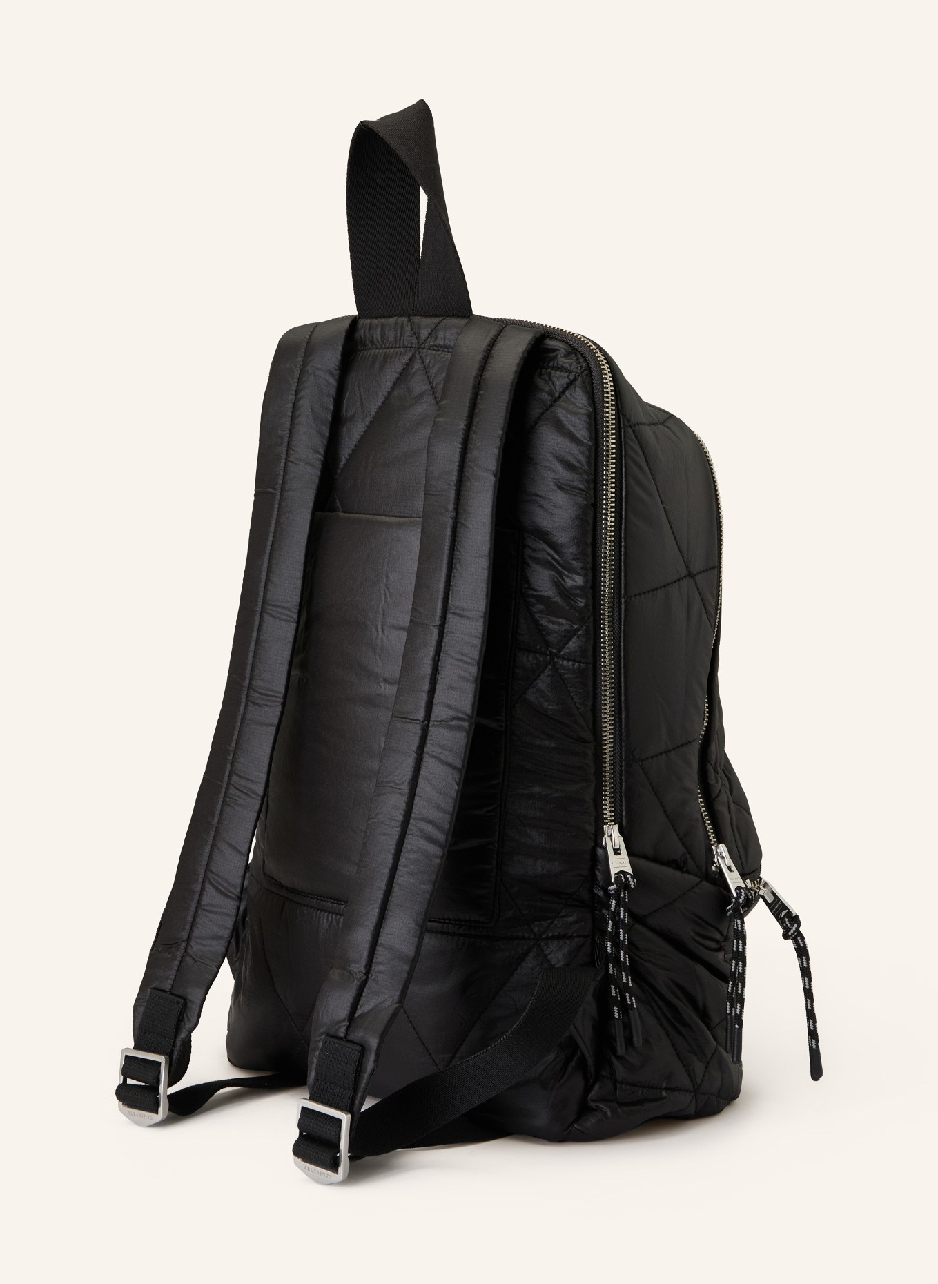 ALLSAINTS Batoh FINN: ČERNÁ