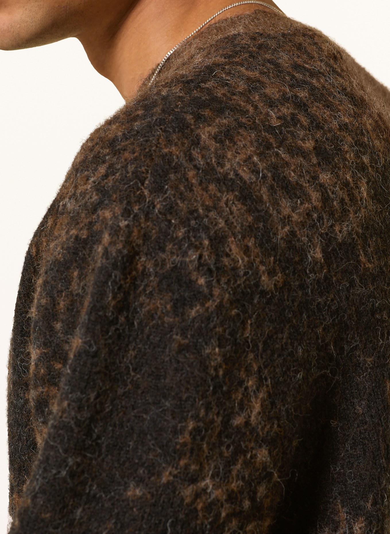 ALLSAINTS Pullover STORM: BRAUN / DUNKELBRAUN