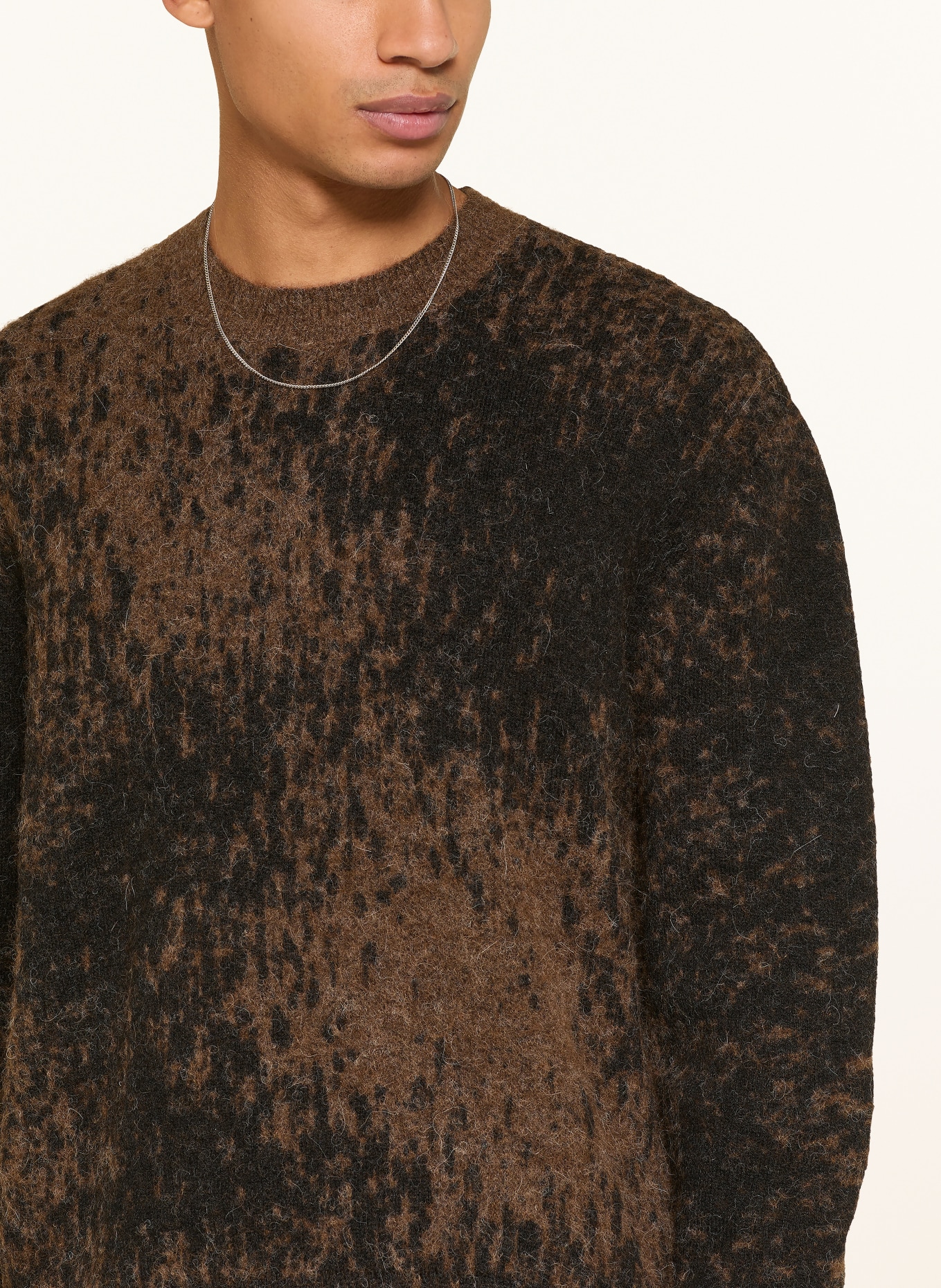 ALLSAINTS Pullover STORM: BRAUN / DUNKELBRAUN
