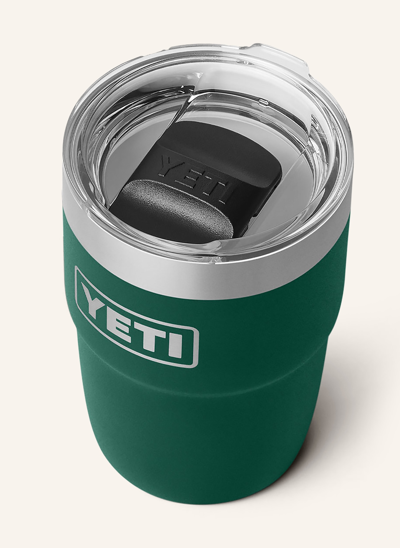 YETI Thermobecher RAMBLER®: DUNKELGRÜN