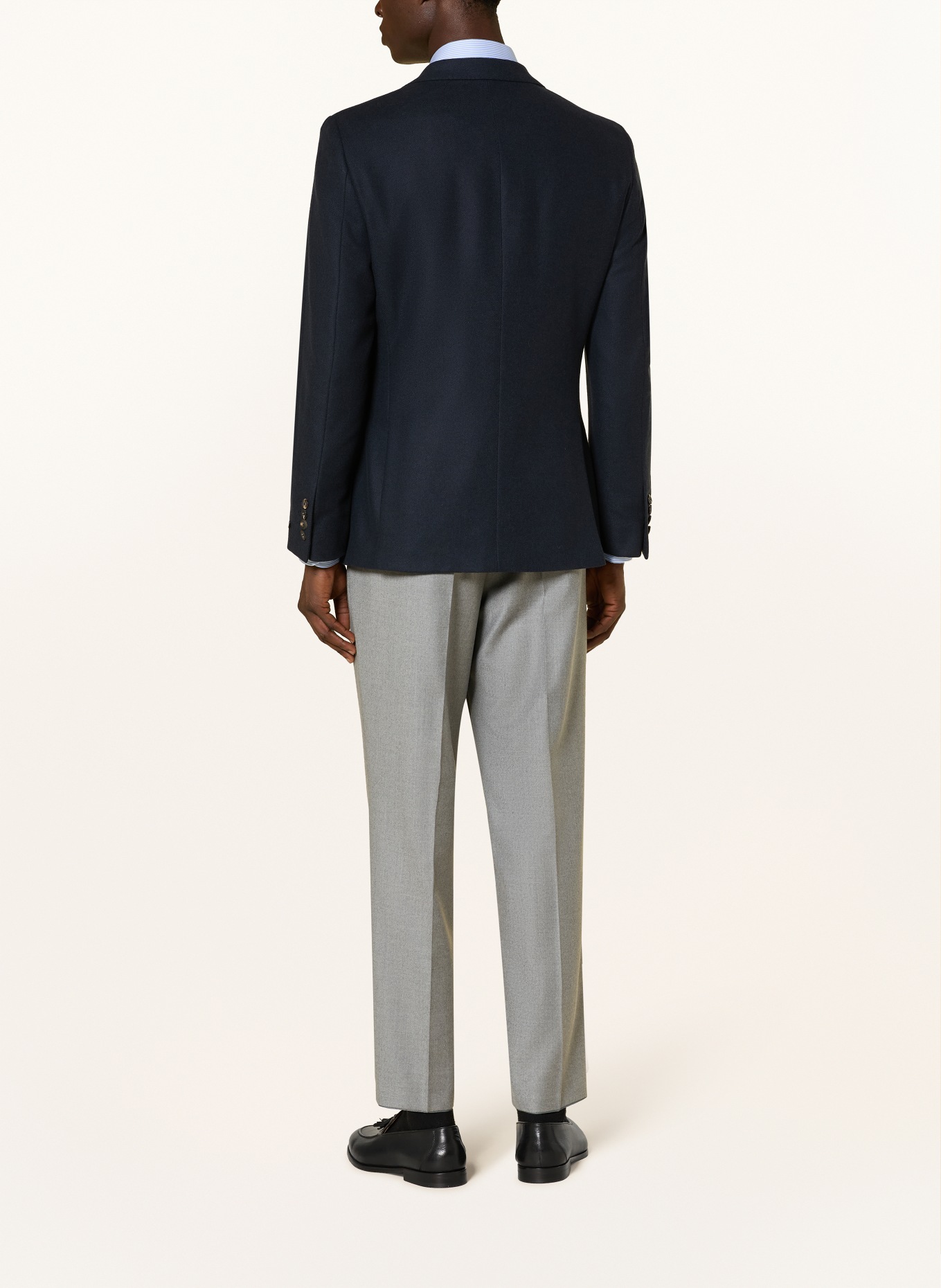 REISS Samtsakko APSARA Slim Fit: DUNKELBLAU