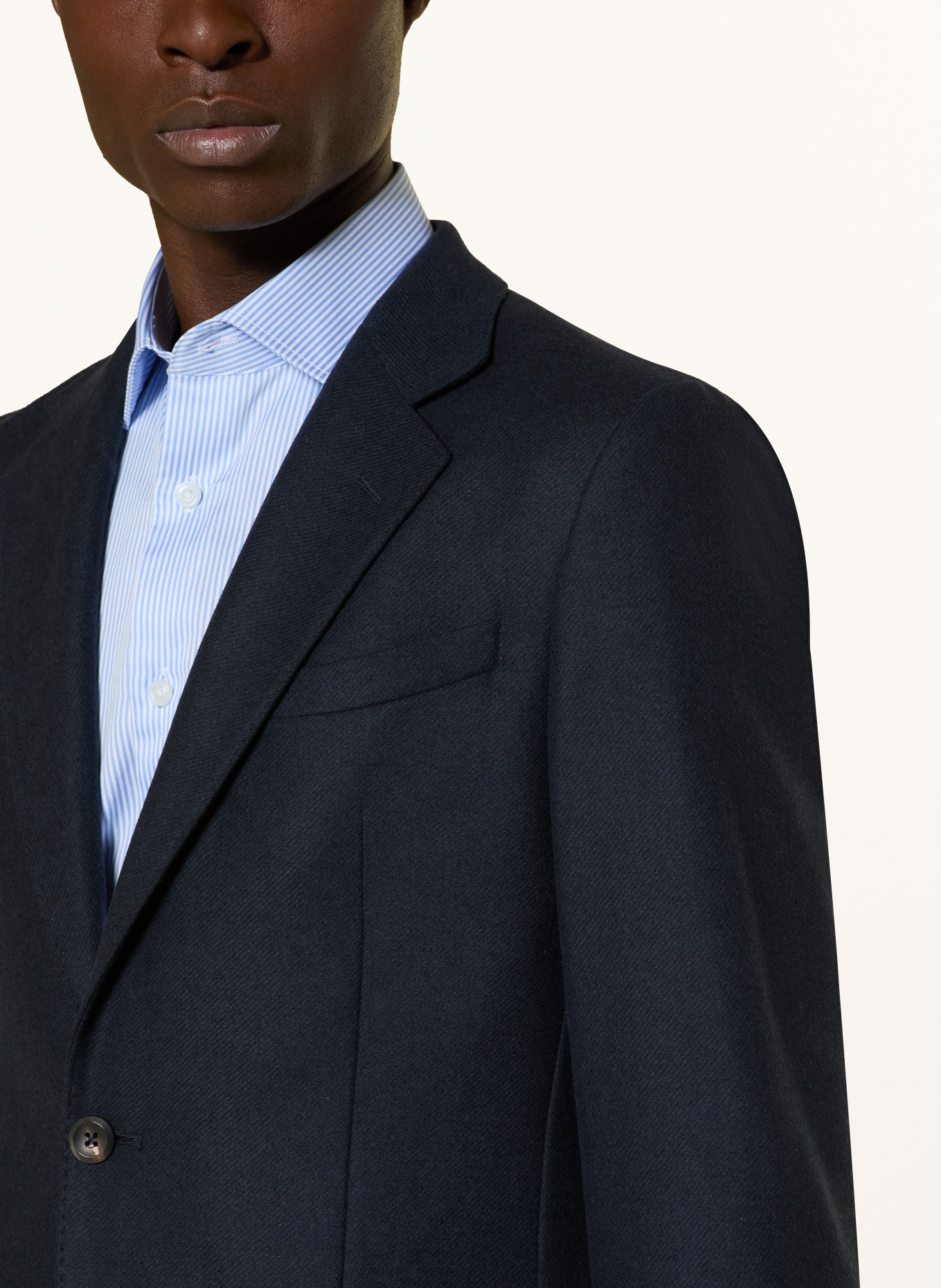 REISS Samtsakko APSARA Slim Fit: DUNKELBLAU