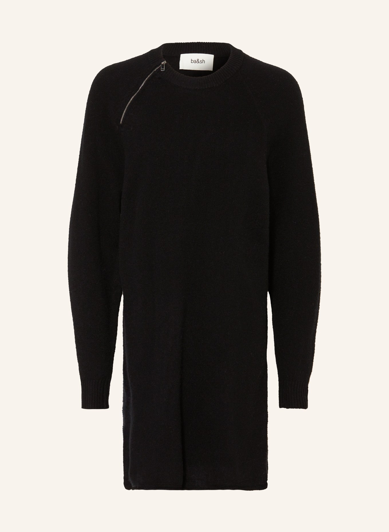 ba&sh Strickkleid CHEIMA: SCHWARZ