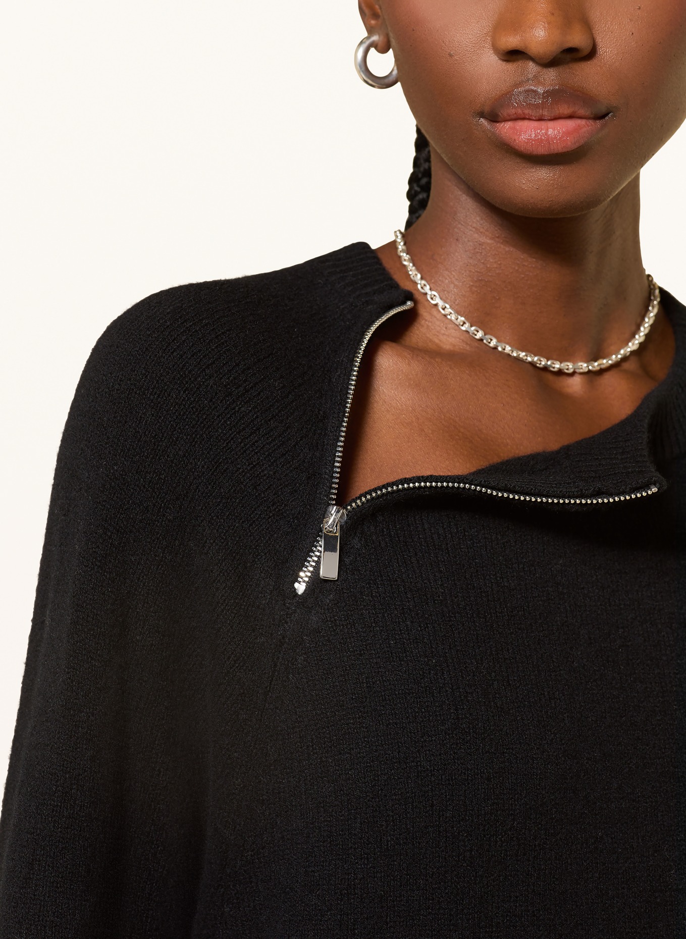 ba&sh Strickkleid CHEIMA: SCHWARZ