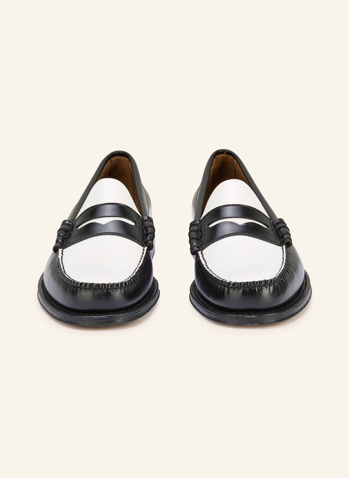 G.H.Bass Mokasyny Penny WEEJUN HERITAGE: CZARNY / BIAŁY